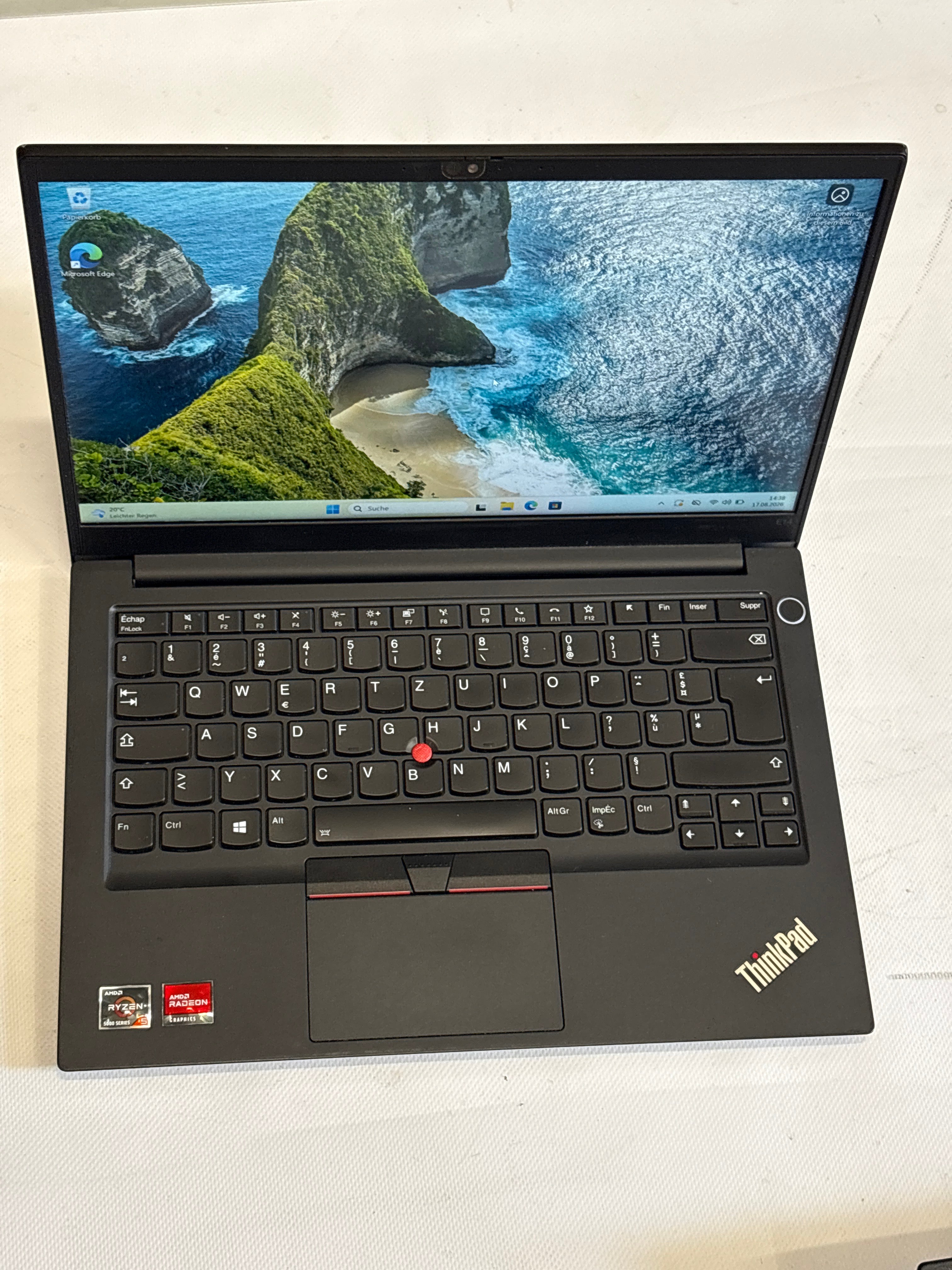 Lenovo ThinkPad E14 Gen 3 – Ryzen 5 5500U, 16GB RAM, 512GB SSD, 14 Zoll, 12 Monate Garantie
