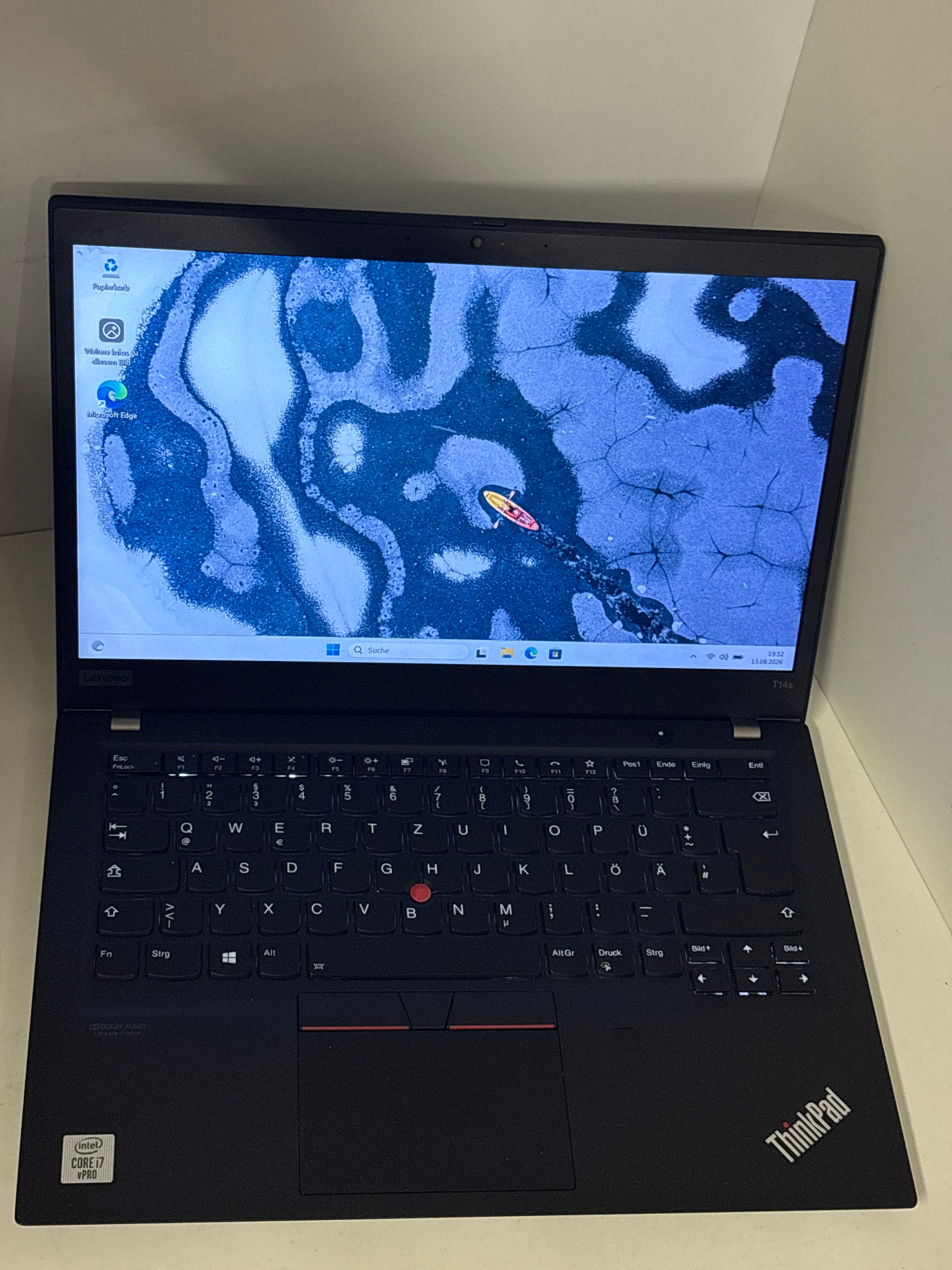 Lenovo ThinkPad T14s Gen 1 – Intel Core i7, 32 GB RAM, 256 GB SSD, 14" Full HD Touchscreen, Windows 11 Pro