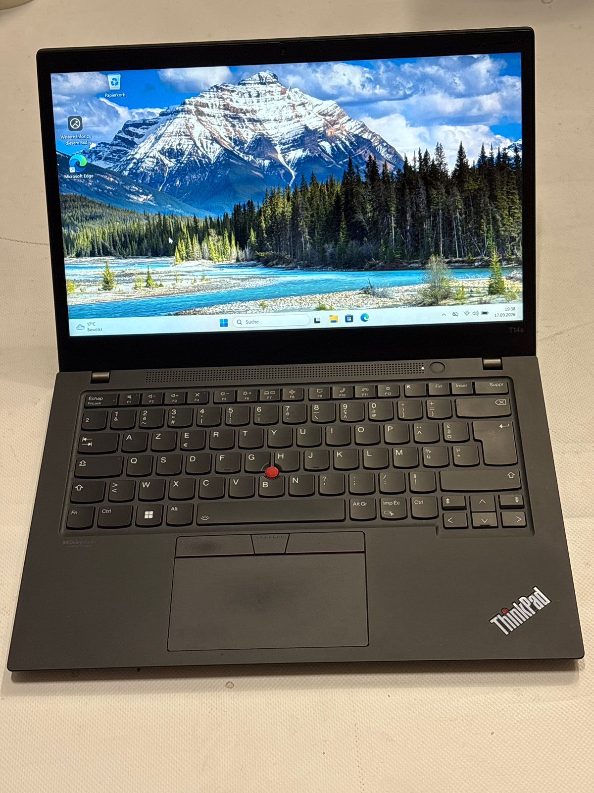 Lenovo ThinkPad T14s Gen 2 – AMD Ryzen 7 PRO, 32 GB RAM, 512 GB NVMe SSD, 14" Full HD, Windows 11 Pro | 12 Monate Garantie