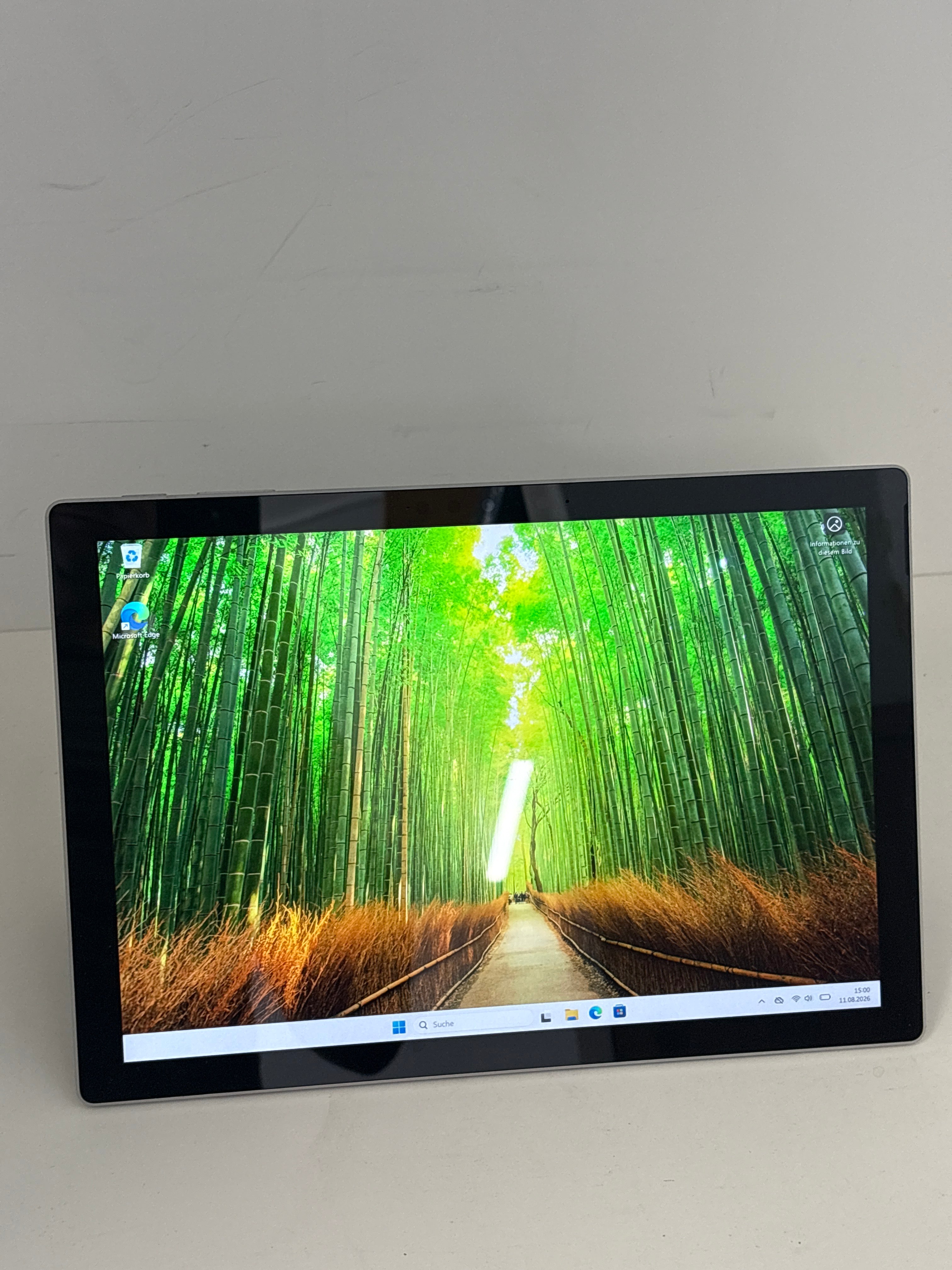 Microsoft Surface Pro 7 Plus – Intel Core i5-1135G7, 8 GB RAM, 256 GB SSD, Silber, 12,3" Touchscreen, Windows 11 Pro