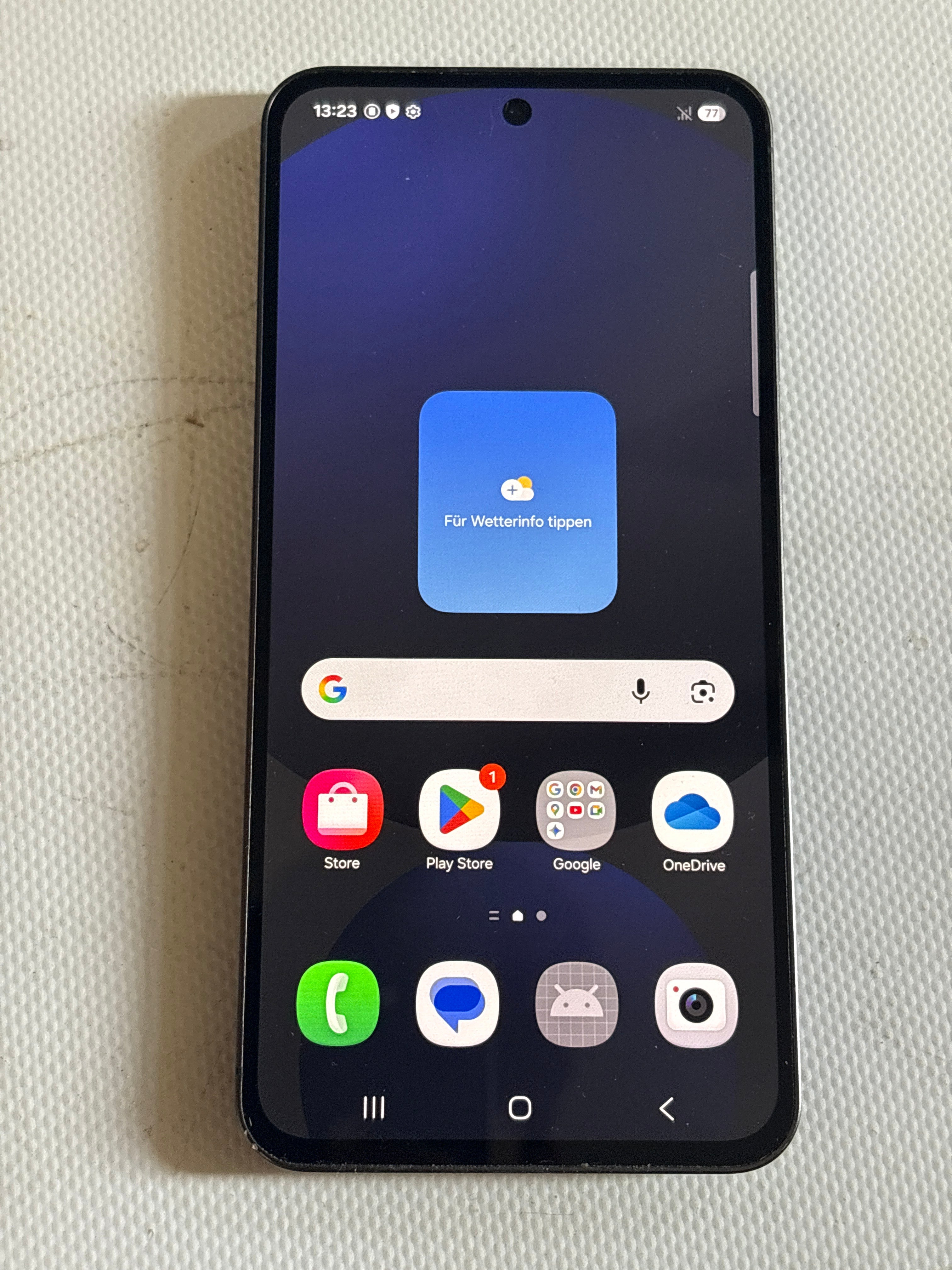 Samsung Galaxy S24 FE - 8 GB RAM, 128 GB Speicher, Schwarz | 12 Monate Garantie