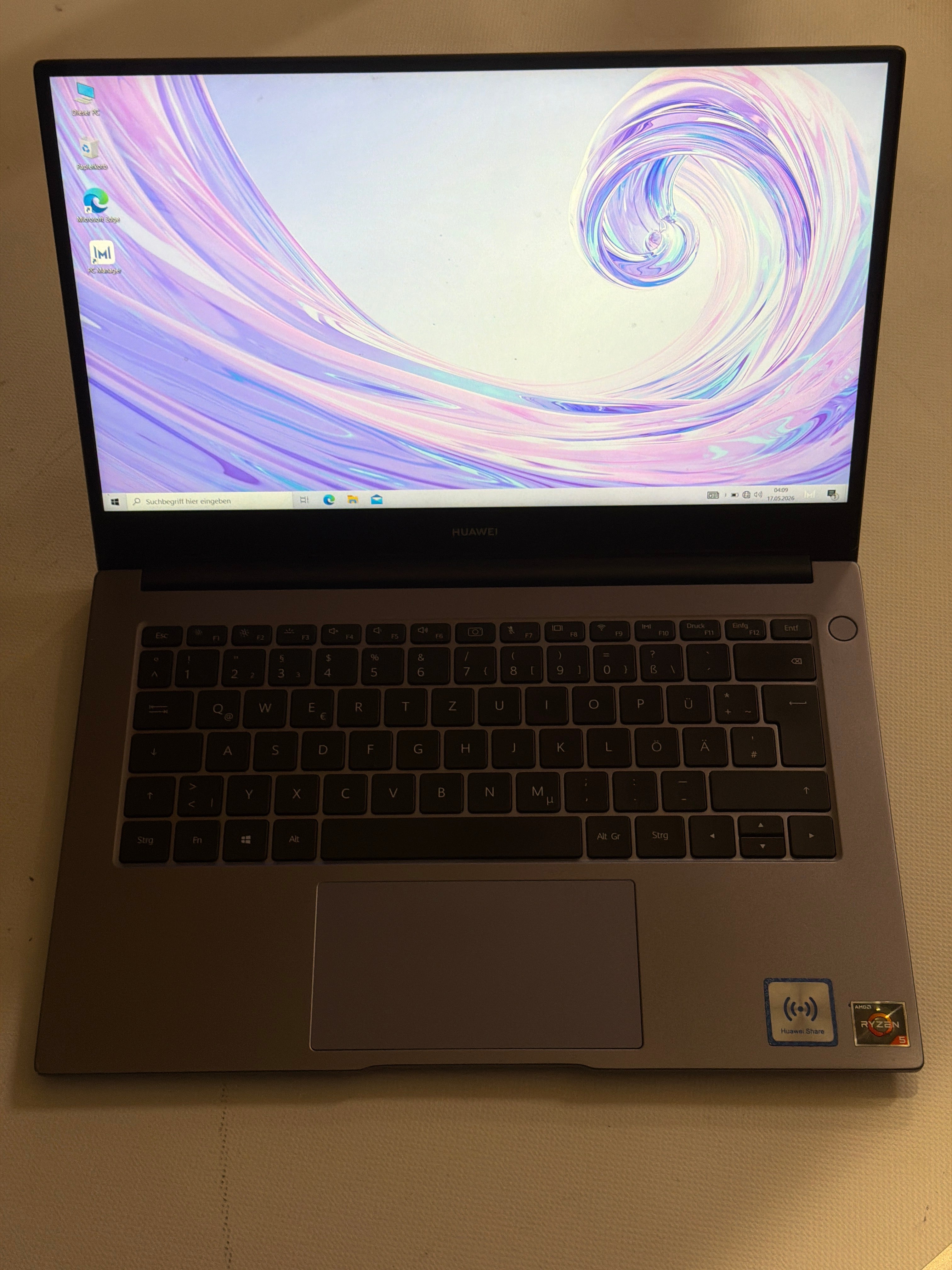 Huawei MateBook D 14 – Ryzen 5, 8 GB RAM, Windows 11 Pro