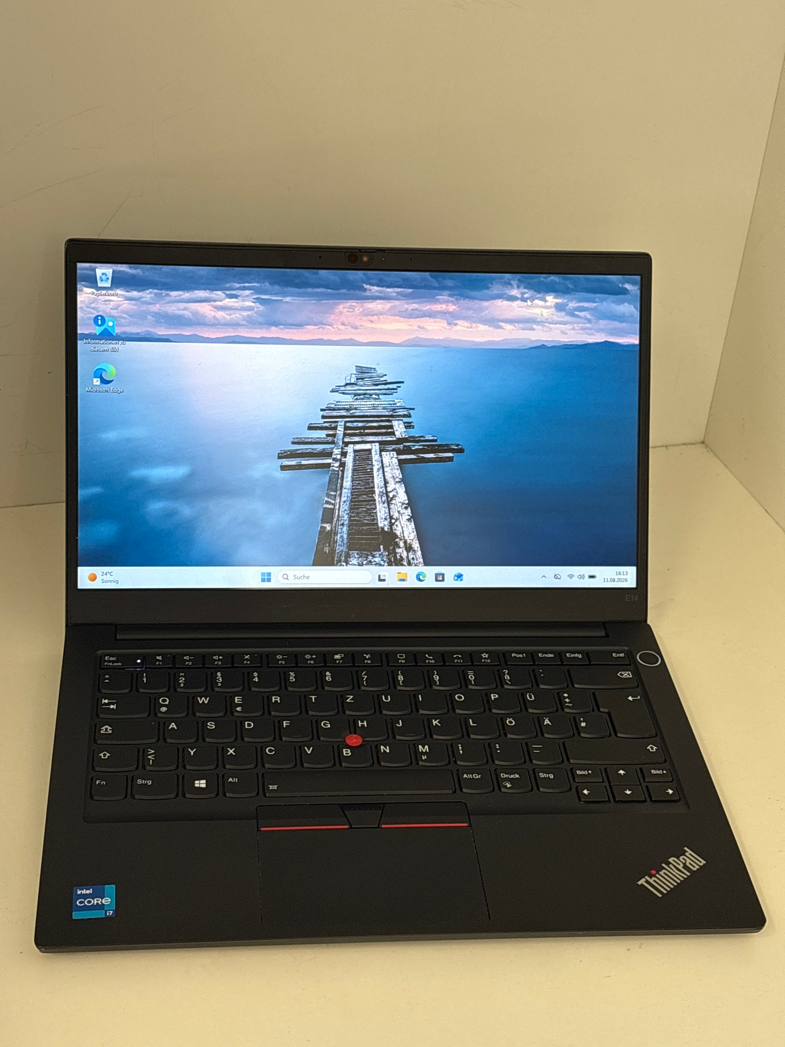Lenovo ThinkPad E14 Gen 2 – Intel Core i7-1165G7, 16 GB RAM, 512 GB NVMe SSD, 14" Full HD, Windows 11 Pro | 12 Monate Garantie