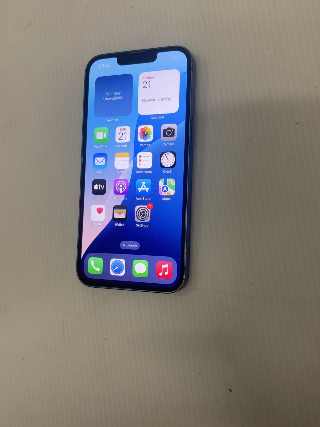 Apple iPhone 13 – 128 GB, Polarstern/Mitternacht/Blau, Akku ab 85 % | 12 Monate Garantie