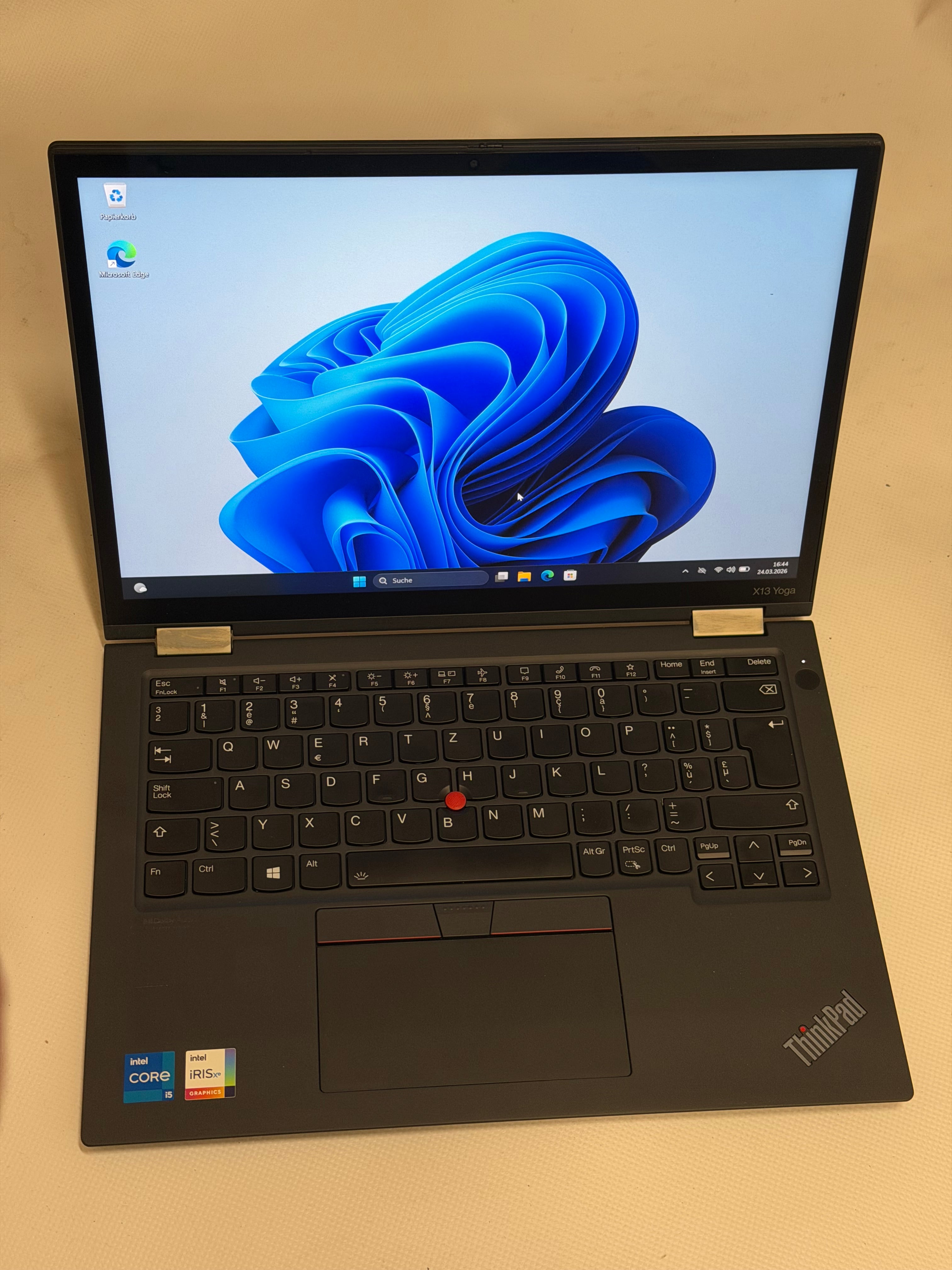 Lenovo ThinkPad X13 Yoga Gen 2 – Intel i5-1135G7, 8 GB RAM, 256 GB SSD, Touch & Stift
