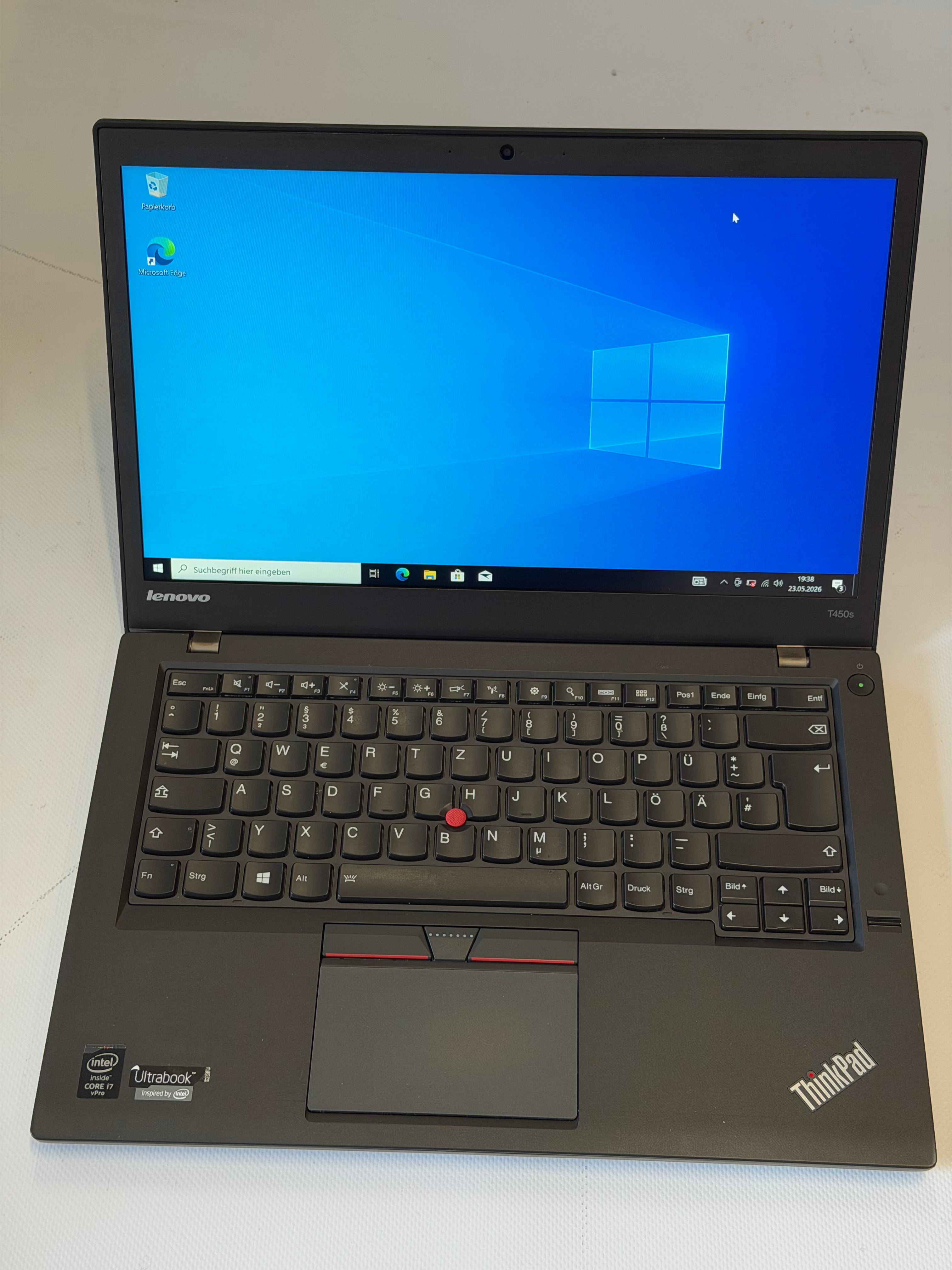 Lenovo ThinkPad T450s – i7 / 16GB RAM / 256GB SSD / 14” FHD