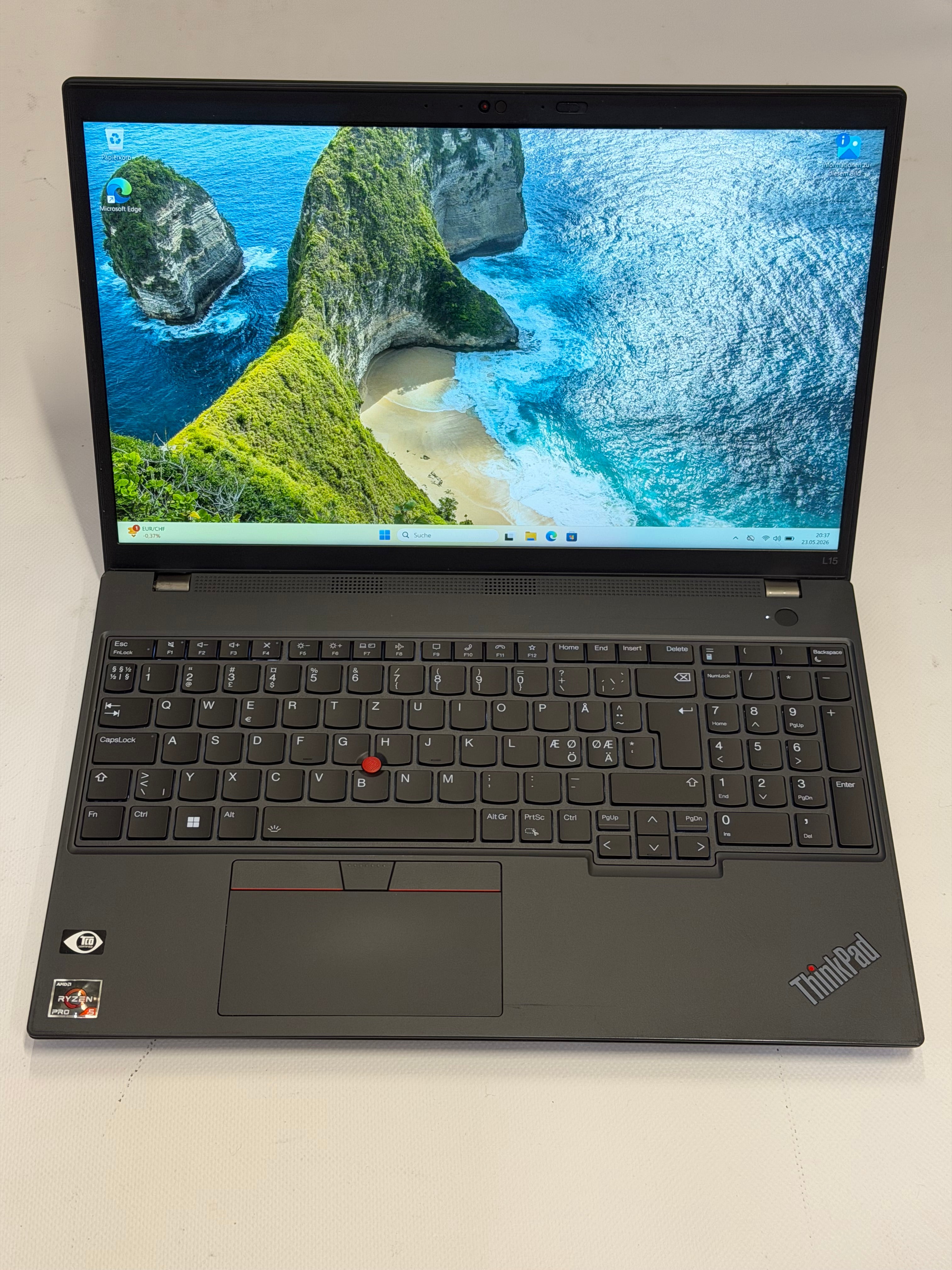 Lenovo ThinkPad L15 G3 | Ryzen 5 PRO | 32 GB RAM | 256 GB SSD