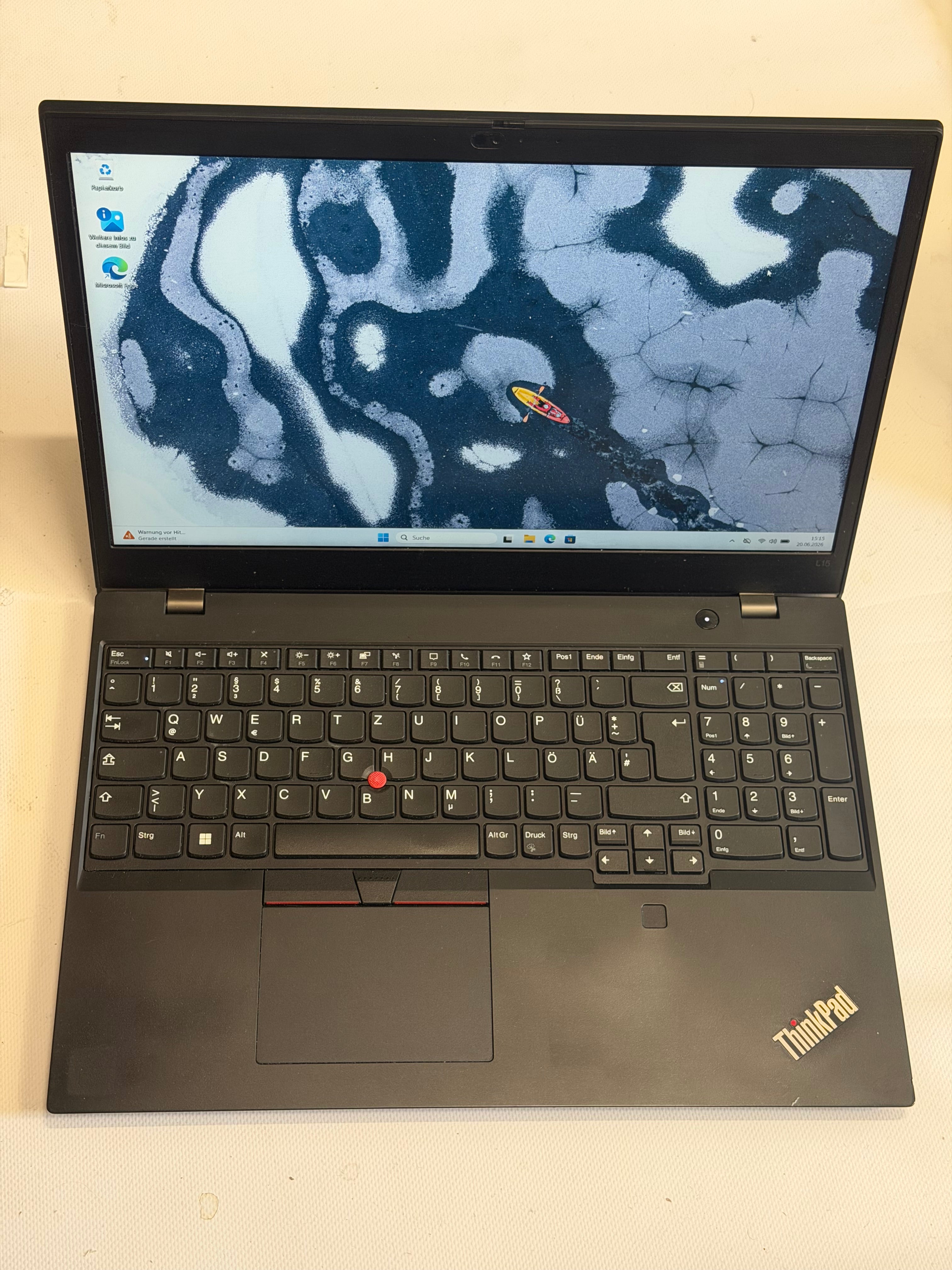 Lenovo ThinkPad L15 Gen 2 – Intel Core i7-1165G7, 16 GB RAM, 256 GB NVMe SSD, 15.6" Full HD, Windows 11 Pro