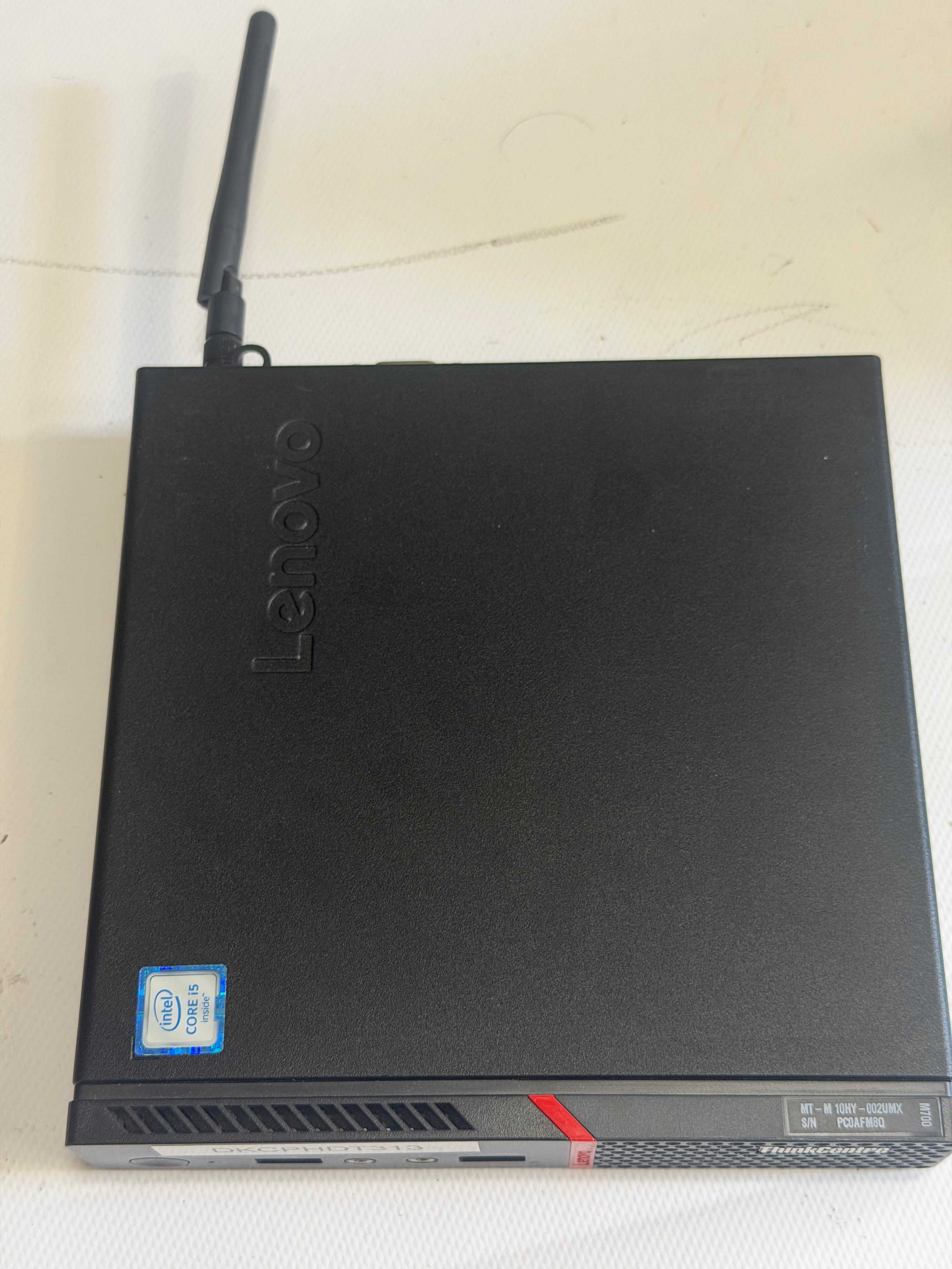 Lenovo ThinkCentre M700 Tiny PC – Intel Core i5 6. Generation, 8 GB RAM, 256 GB SSD, Windows 11 Pro