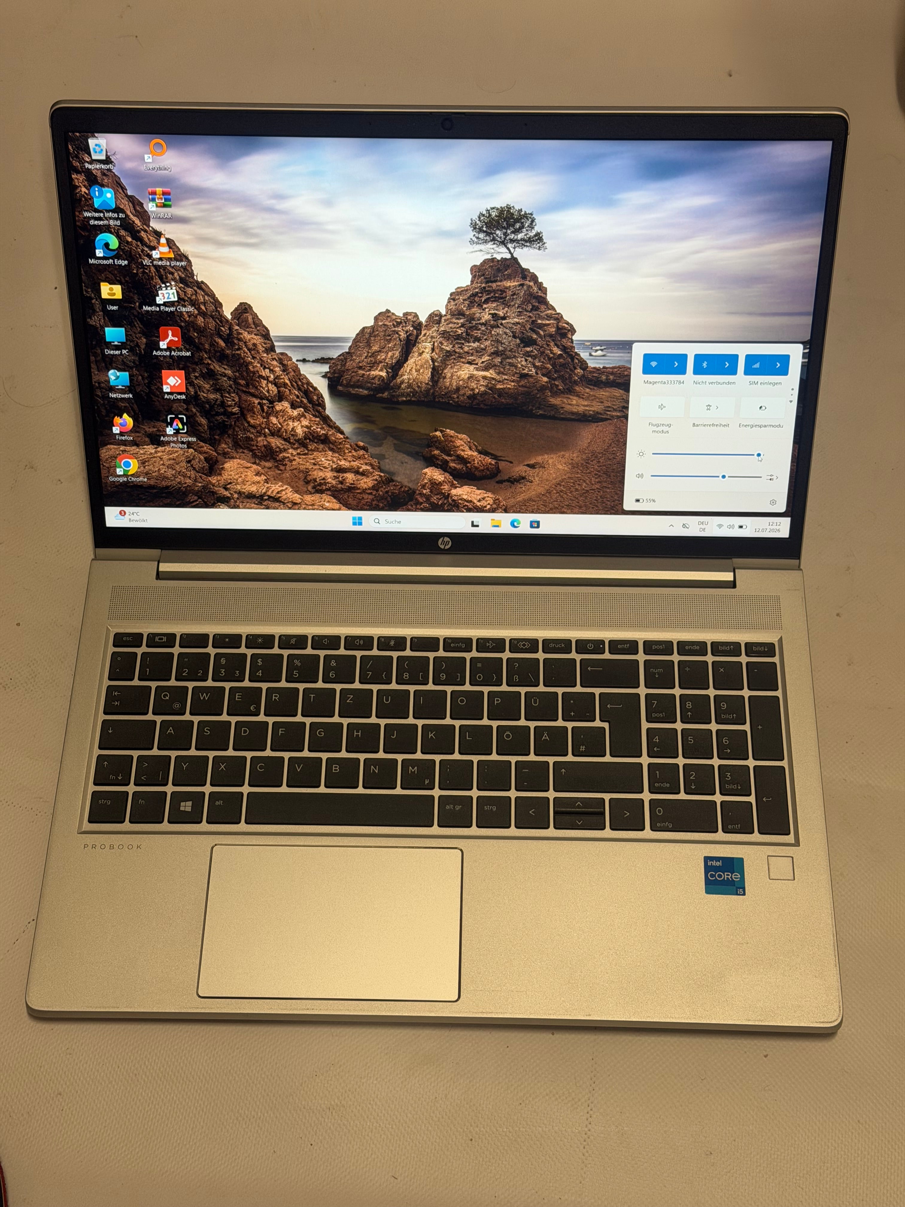 HP ProBook 650 G8 – Intel Core i5-1135G7, 16 GB RAM, 256 GB NVMe SSD, Windows 11 Pro