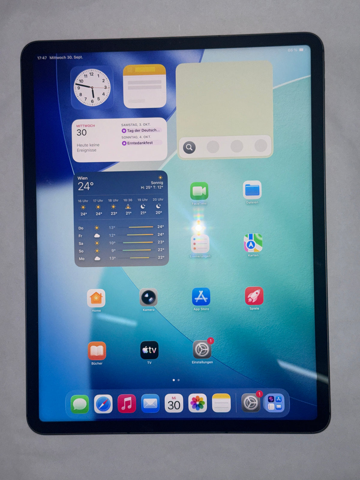 Apple iPad Pro 12,9″ (5. Generation) – 128 GB, Akku 90 %, guter Zustand | 12 Monate Garantie