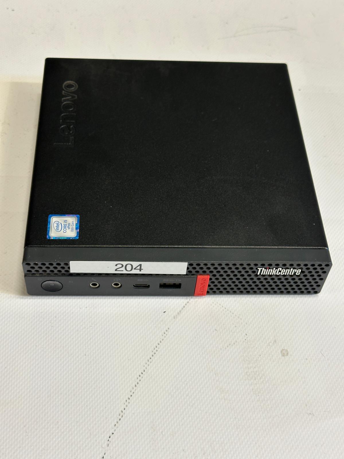 Lenovo ThinkCentre M90q Tiny PC – Intel Core i5 8. Generation, 16 GB RAM, 256 GB SSD, Windows 11 Pro