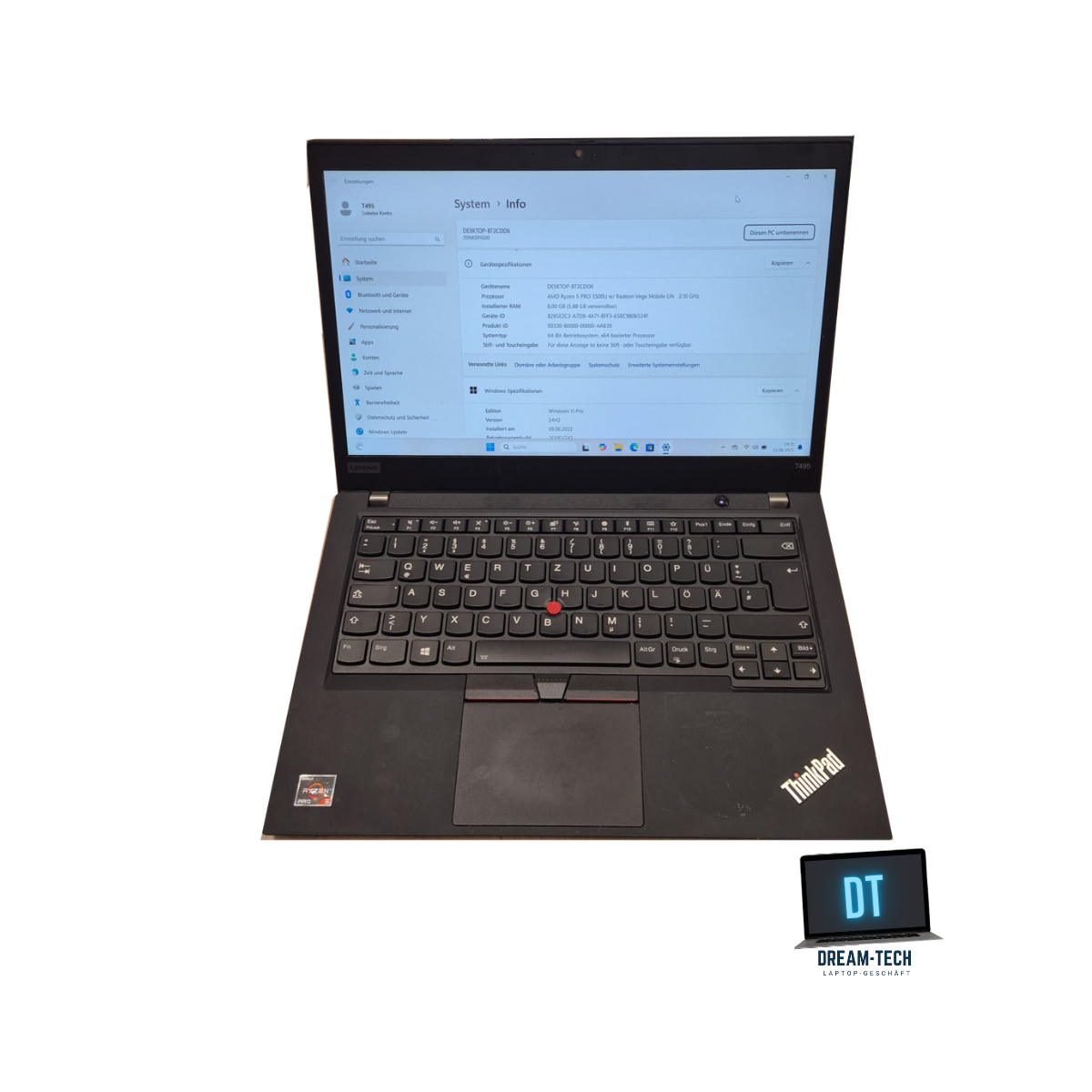 Lenovo ThinkPad T495s