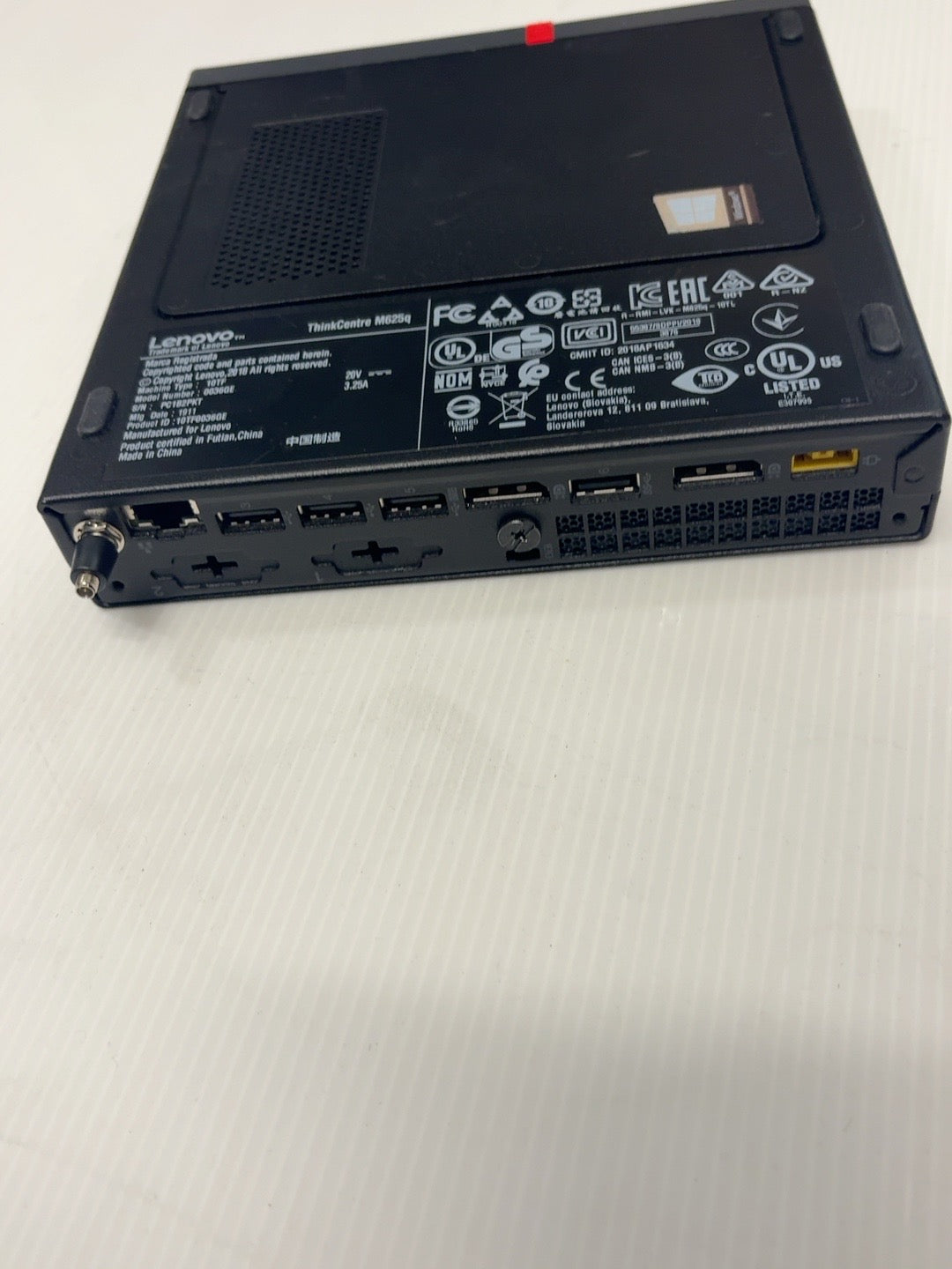 Lenovo ThinkCentre M625q Tiny – AMD A9-9420e, 8 GB RAM, 256 GB Speicher, Radeon R5, WLAN | 12 Monate Garantie