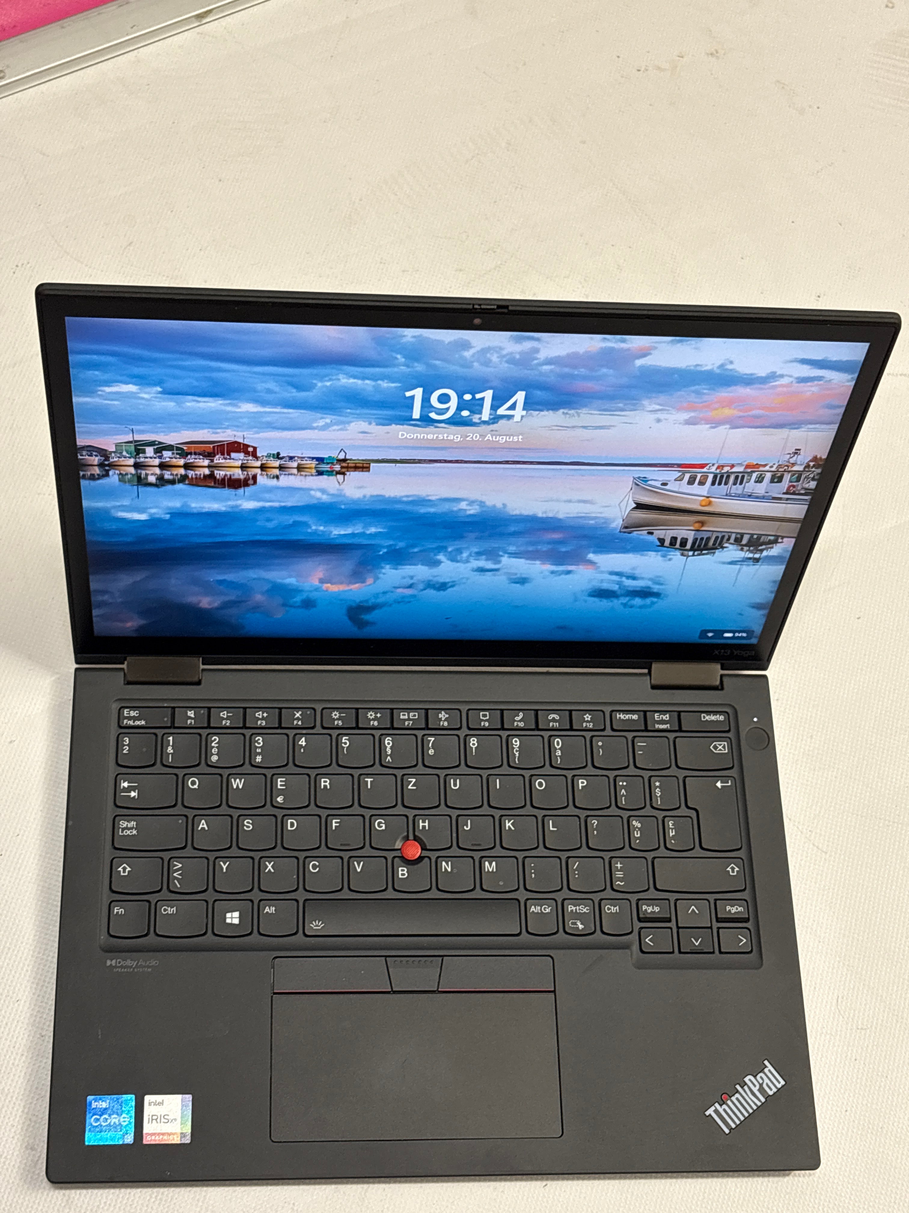 Lenovo ThinkPad X13 Yoga Gen 2 – Intel Core i5-1135G7, 8 GB RAM, 256 GB SSD, 13,3" Touchscreen, Stift, SIM, Windows 11 Pro | 12 Monate Garantie