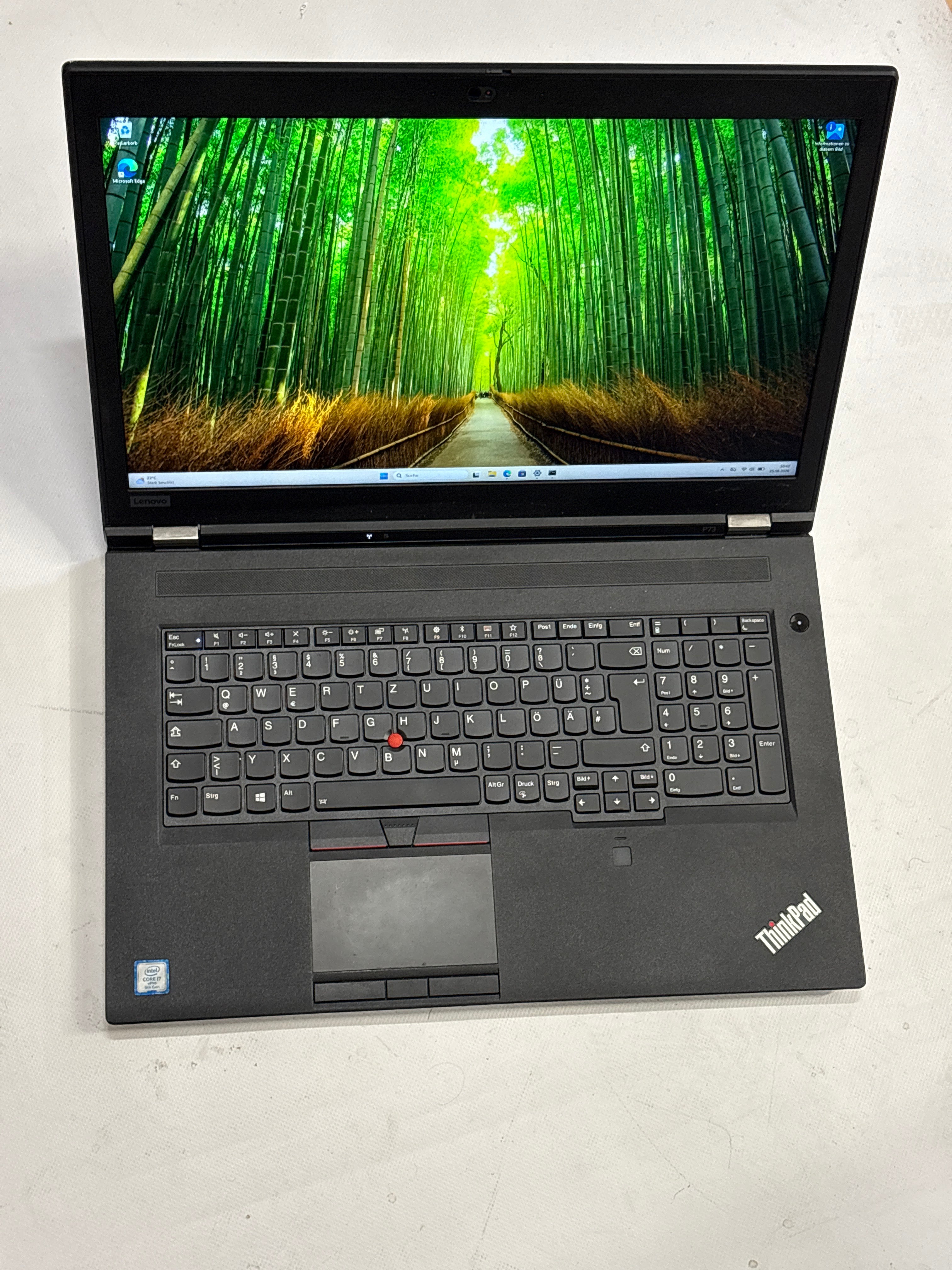 Lenovo ThinkPad P73 – Intel Core i7-9850H, 64 GB RAM, 2× 512 GB NVMe SSD, NVIDIA Quadro RTX 3000 6 GB, 17,3” Full HD, Windows 11 Pro | 12 Monate Garantie