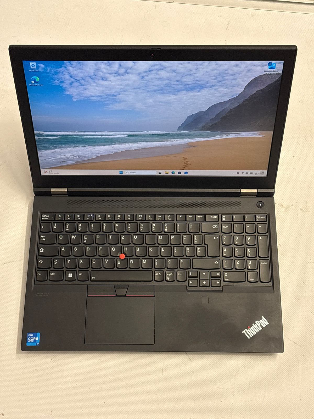 Lenovo ThinkPad P15 Gen 2 – Intel Core i7-11850H, 32 GB RAM, 512 GB NVMe SSD, NVIDIA RTX A2000 4 GB, 15,6" Full HD, Windows 11 Pro | 12 Monate Garantie