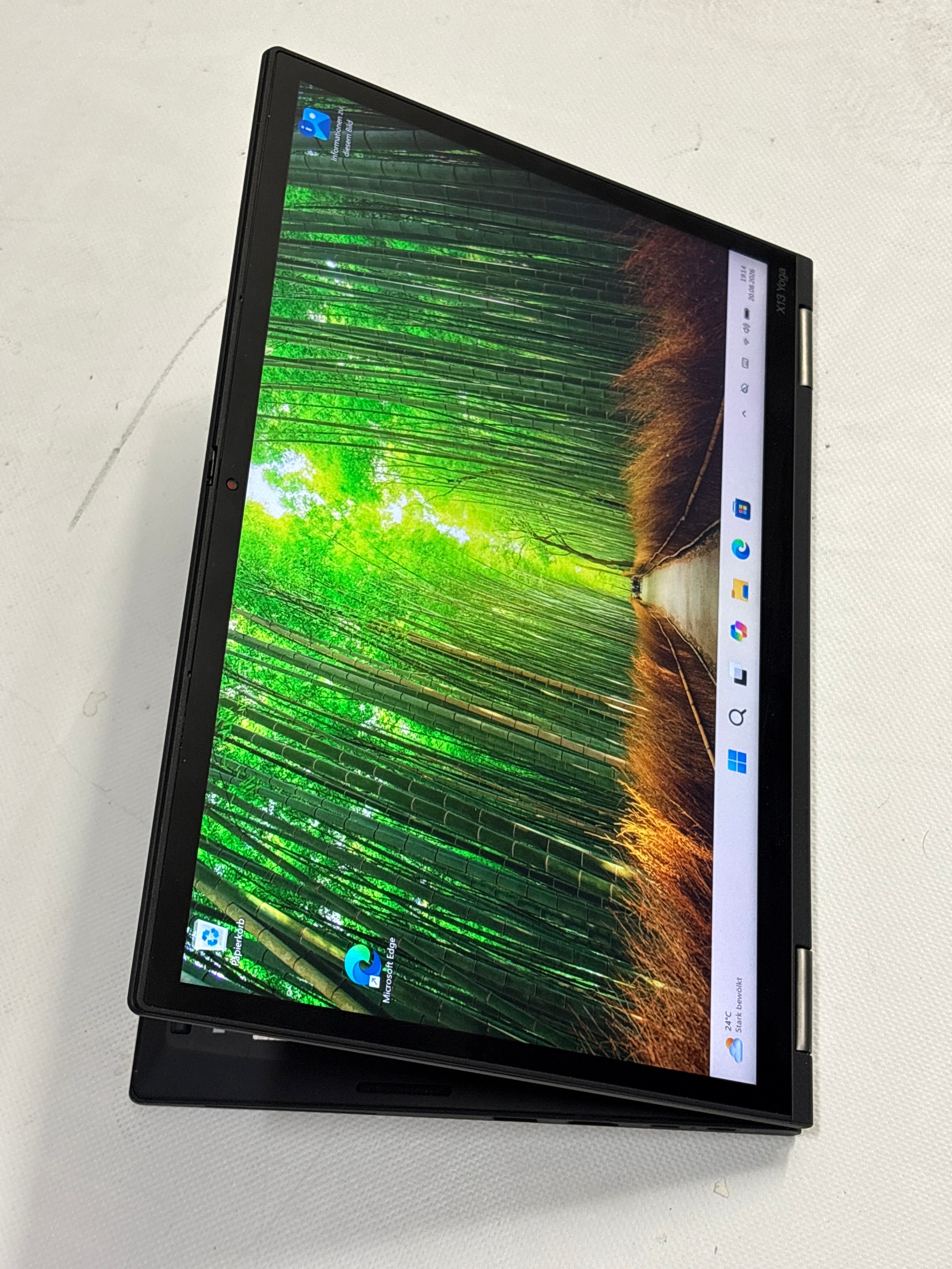 Lenovo ThinkPad X13 Yoga Gen 2 – Intel Core i5-1135G7, 8 GB RAM, 256 GB SSD, 13,3" Touchscreen, Stift, SIM, Windows 11 Pro | 12 Monate Garantie