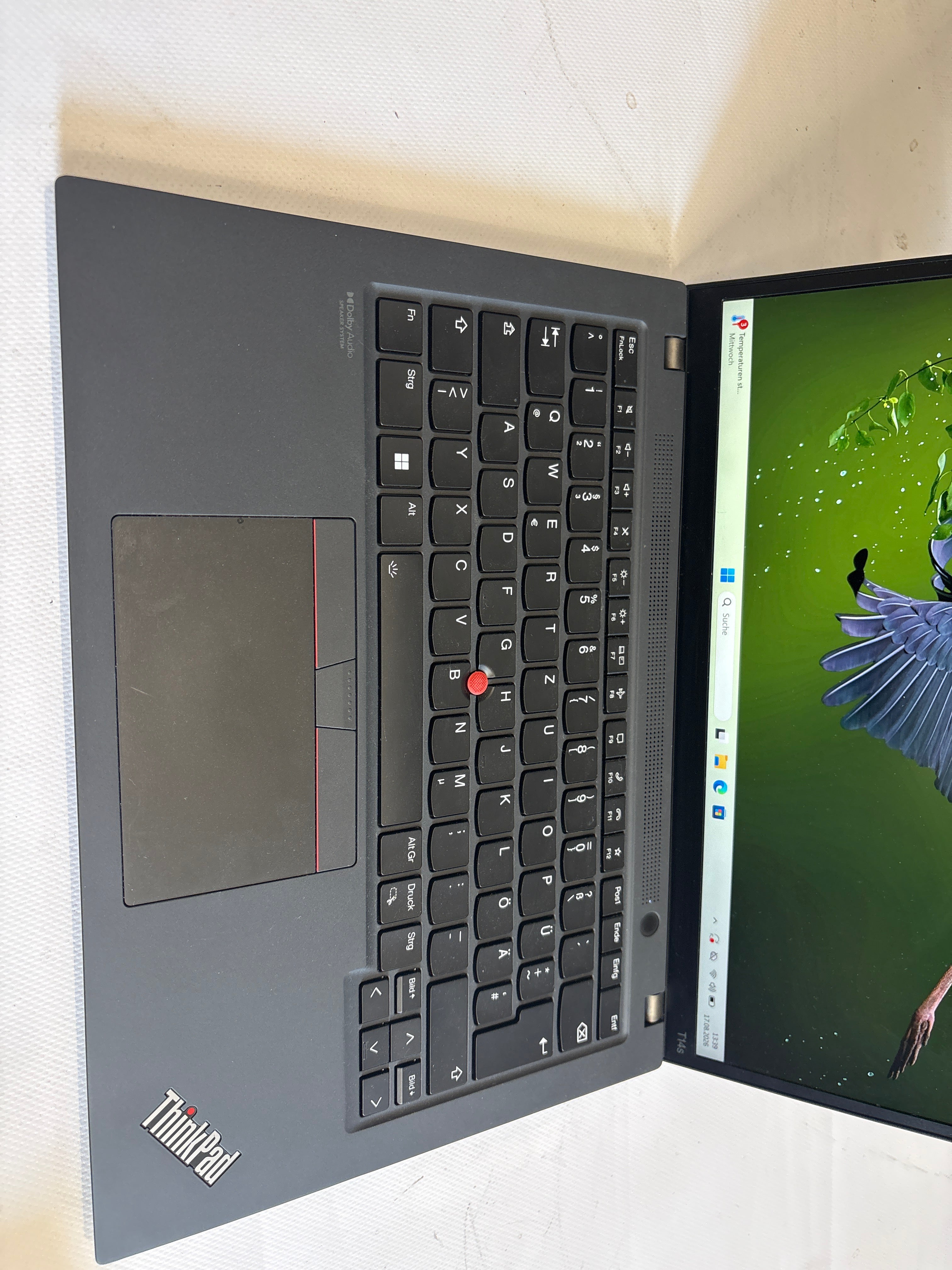 Lenovo ThinkPad T14s Gen 3 – Intel Core i5-1245U, 8 GB RAM, 256 GB NVMe SSD, 14" Full HD, Windows 11 Pro | 12 Monate Garantie