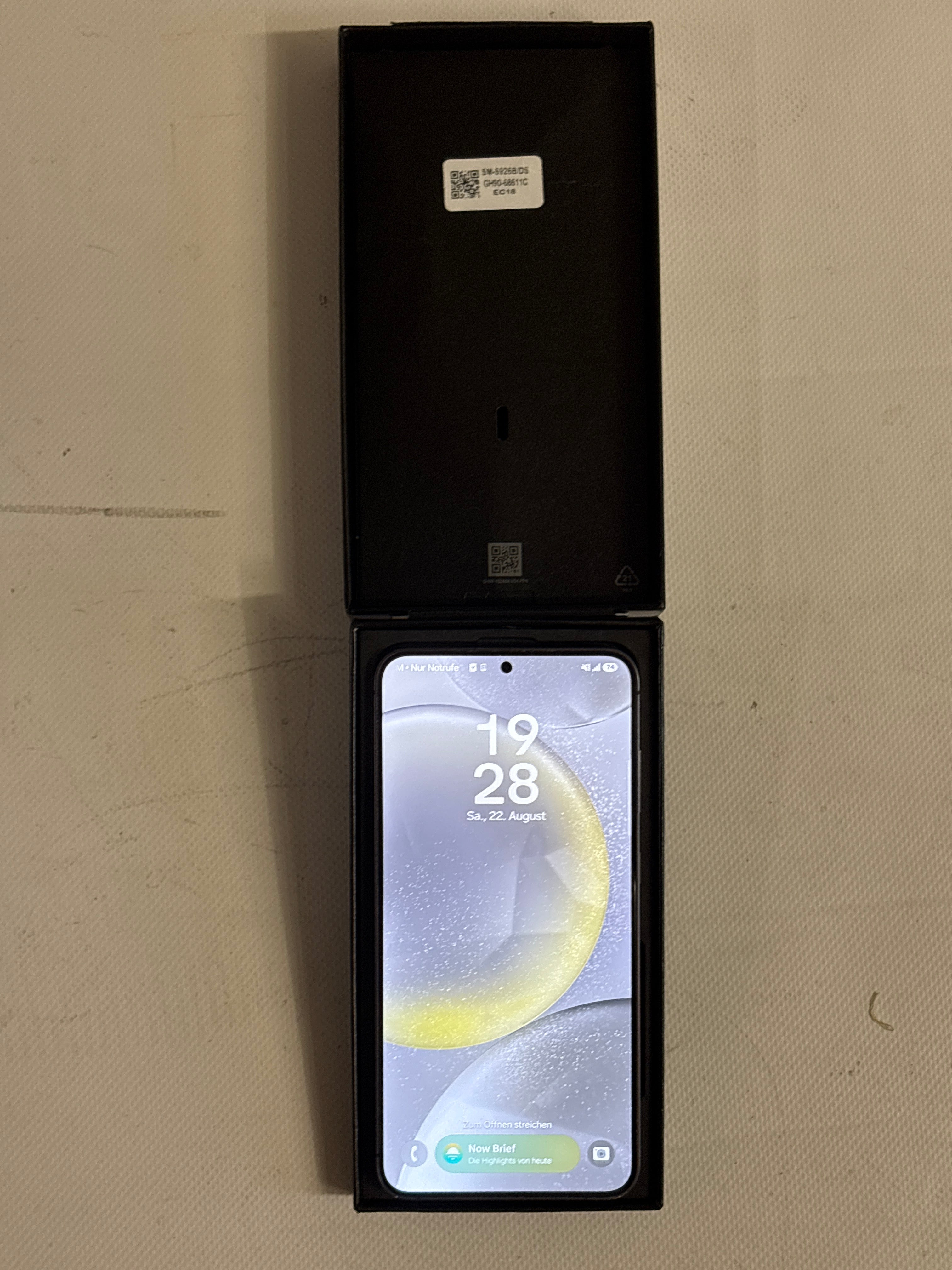 Samsung Galaxy S24+ – 256 GB, Originalverpackung onyx Black, sehr guter Zustand | 12 Monate Garantie