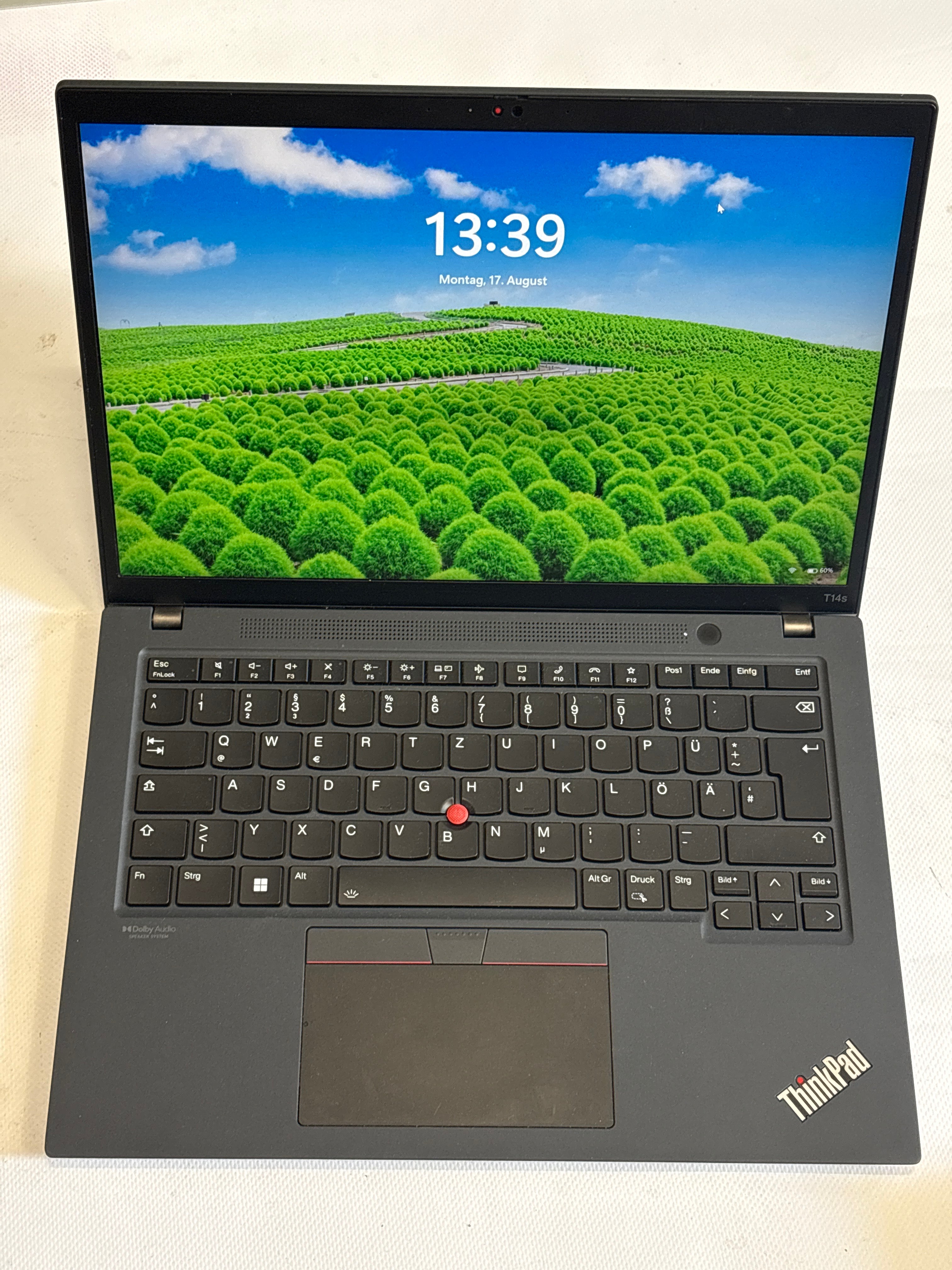 Lenovo ThinkPad T14s Gen 3 – Intel Core i5-1245U, 8 GB RAM, 256 GB NVMe SSD, 14" Full HD, Windows 11 Pro | 12 Monate Garantie