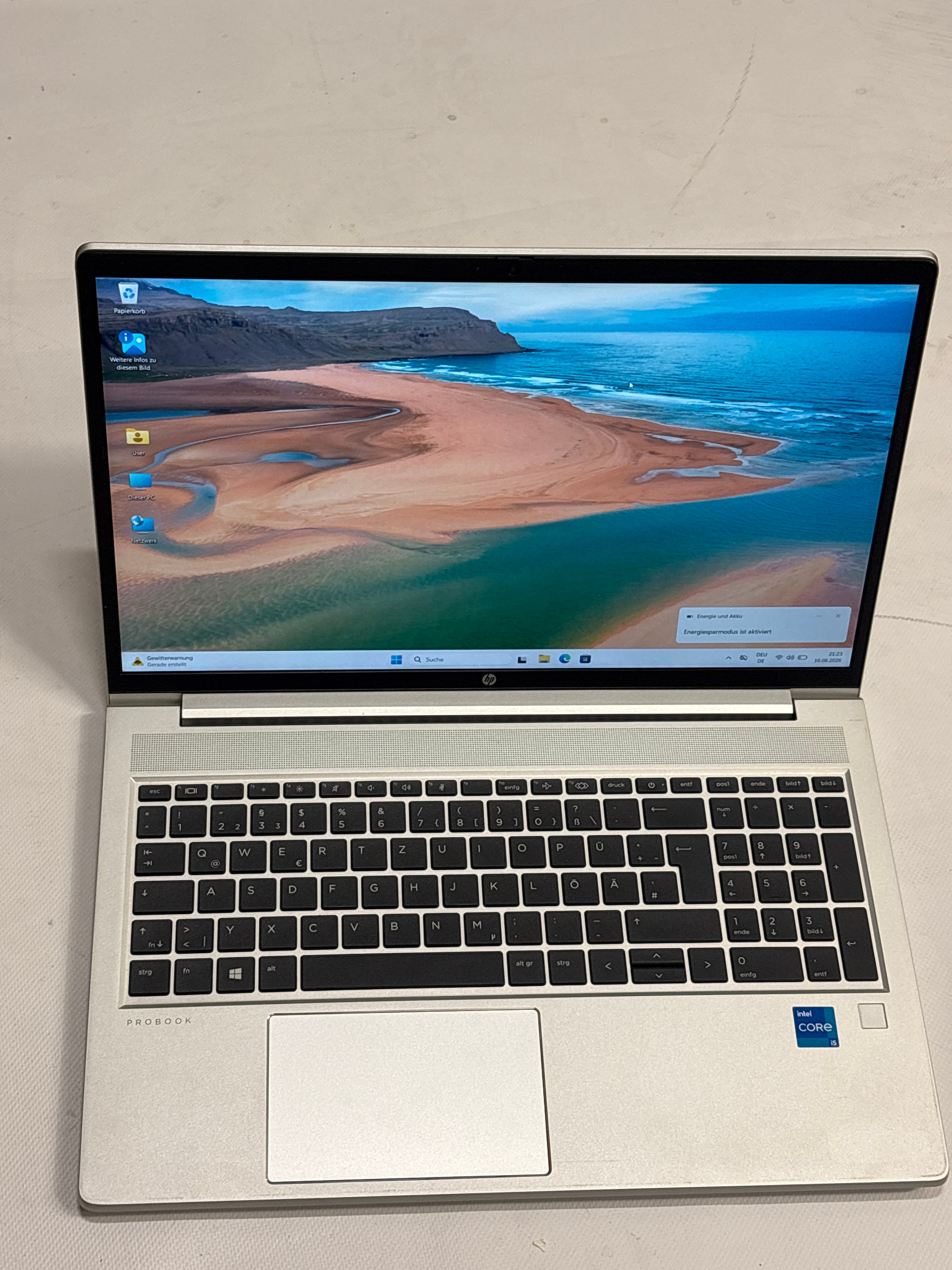 HP ProBook 650 G8 – Intel Core i5-1135G7, 16 GB RAM, 256 GB NVMe SSD, 15,6" Full HD, Windows 11 Pro | 12 Monate Garantie