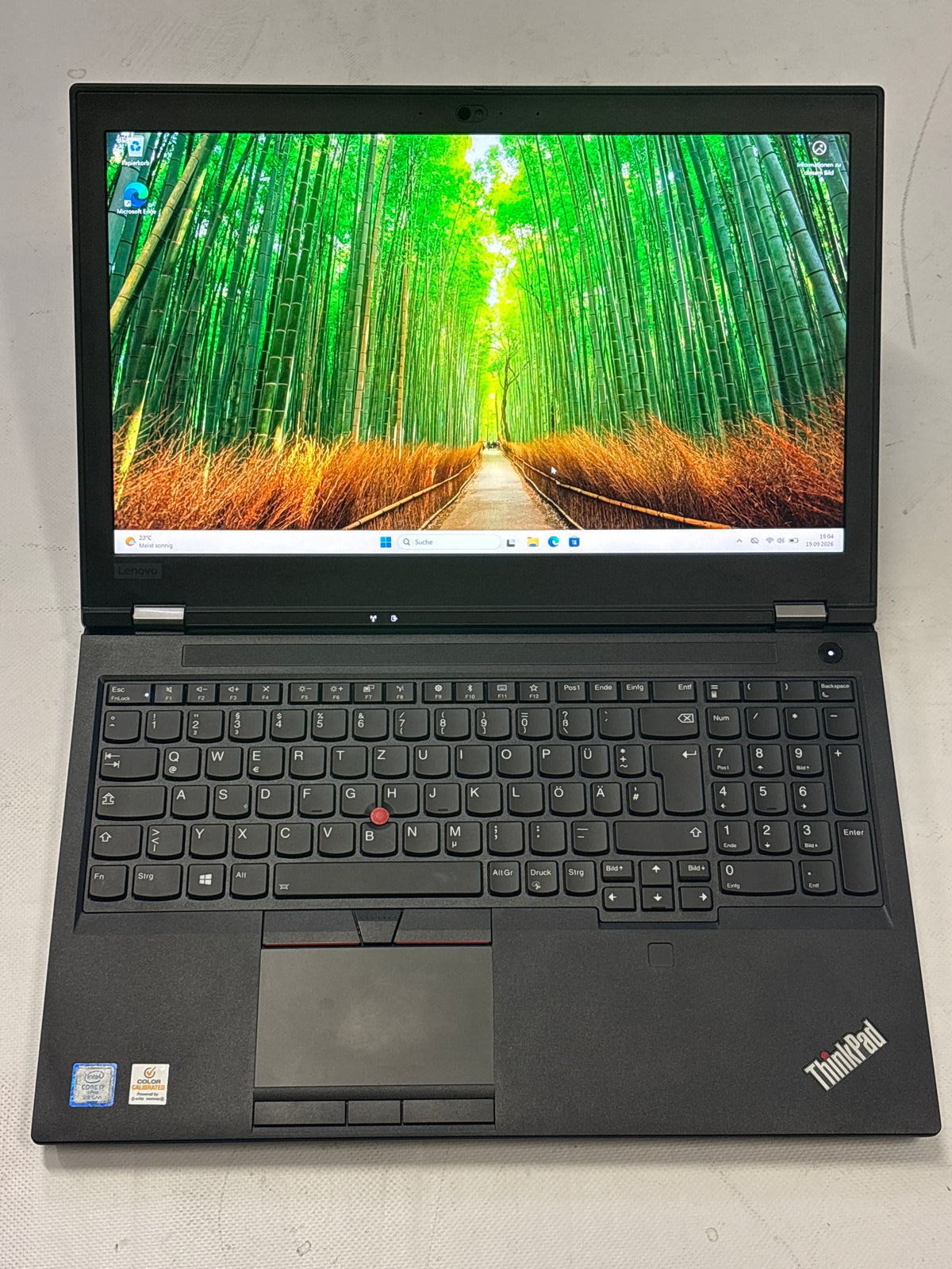 Lenovo ThinkPad P53 – Intel Core i7-9850H, 32 GB RAM, 512 GB NVMe SSD, NVIDIA Quadro T2000, 15,6" Full HD, Windows 11 Pro | 12 Monate Garantie