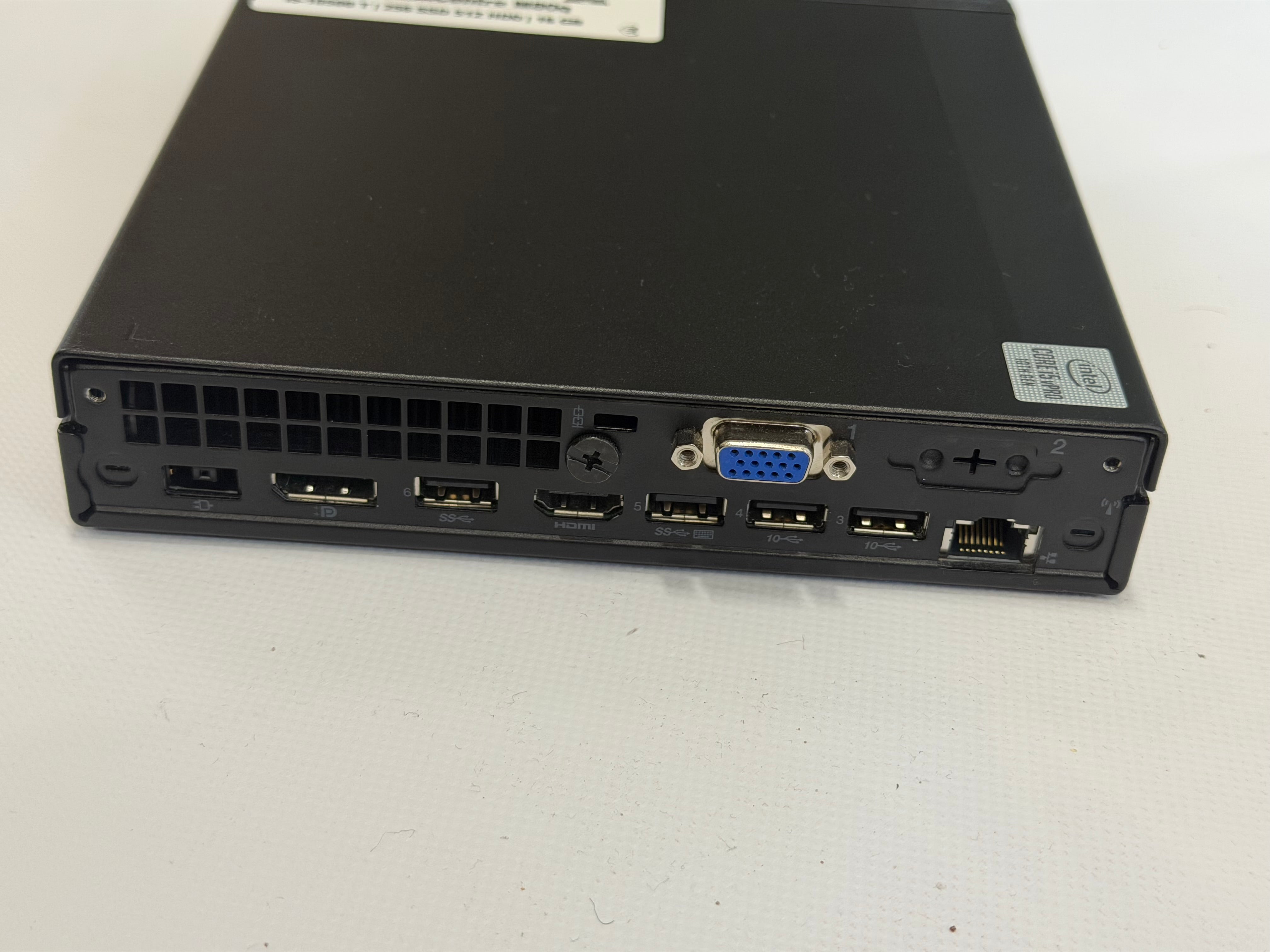 Lenovo ThinkCentre M80q Tiny – Intel i5-10500T, 16 GB RAM, 256 GB SSD, Windows 11 Pro