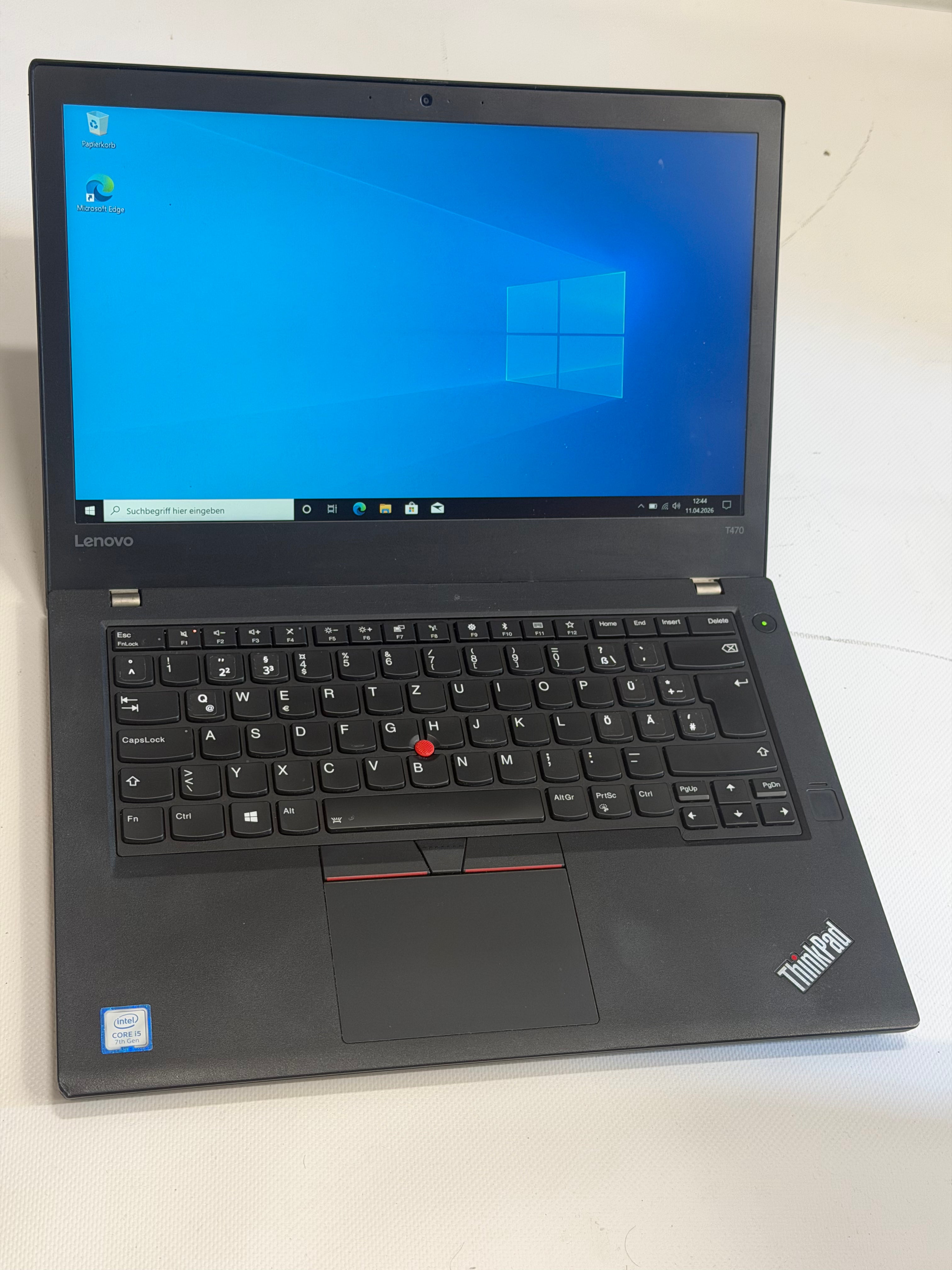 Lenovo ThinkPad T470 | 8 GB RAM | 256 GB SSD | 14" FHD | Win 10 Pro