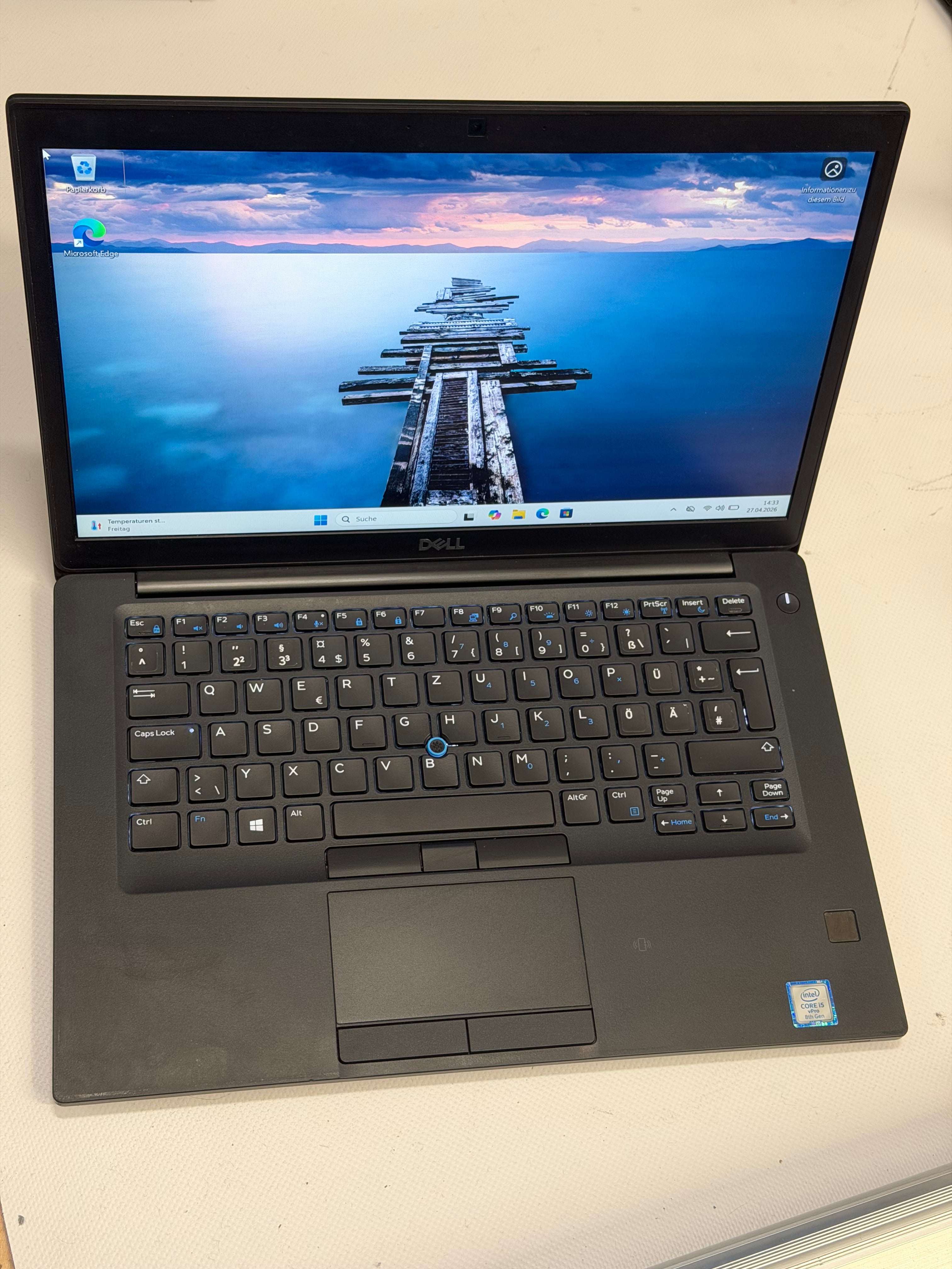Dell Latitude 7490 # i5-8350U # 16 G # 256 SSD # 14 FHD Display # 12 Monate Garantie