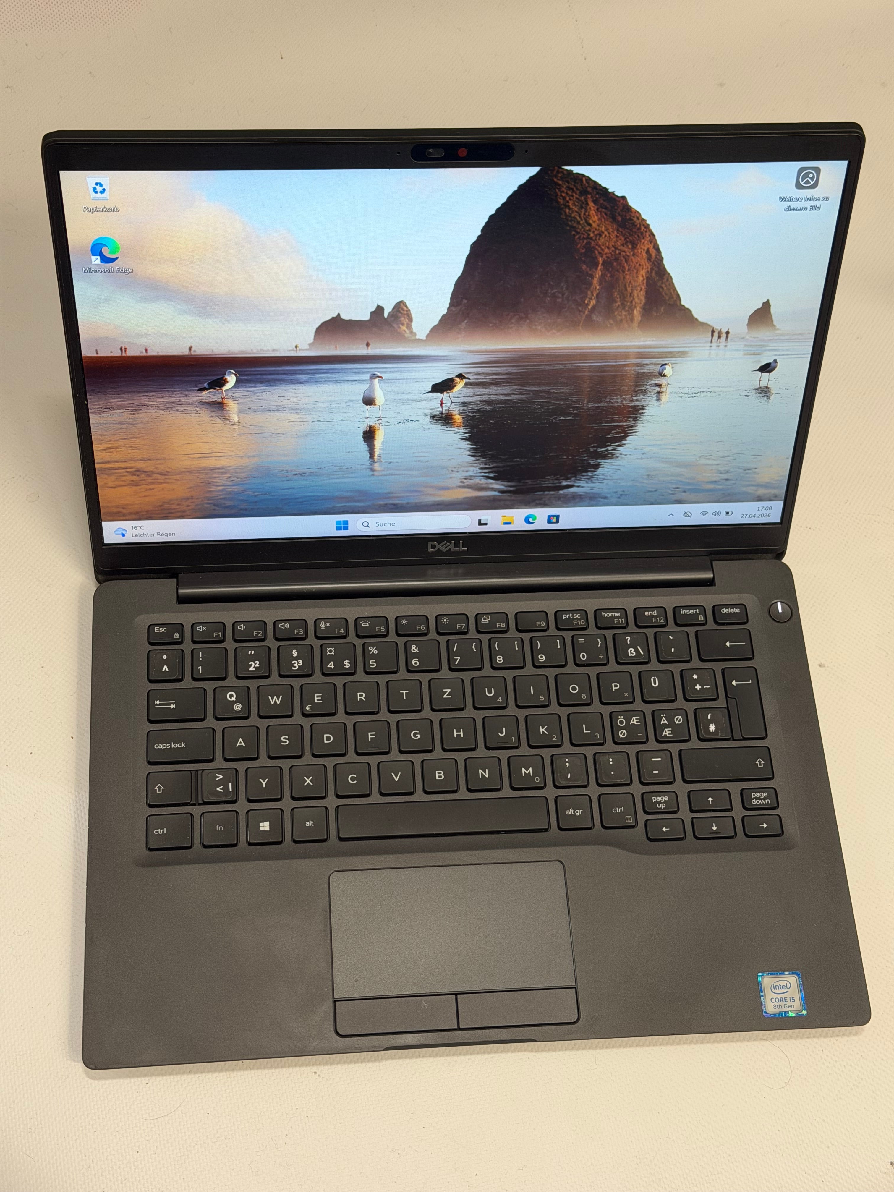 Dell Latitude 7400 – i5-8265U, 8 GB RAM, 256 GB SSD, 14" FHD, Win 11 Pro