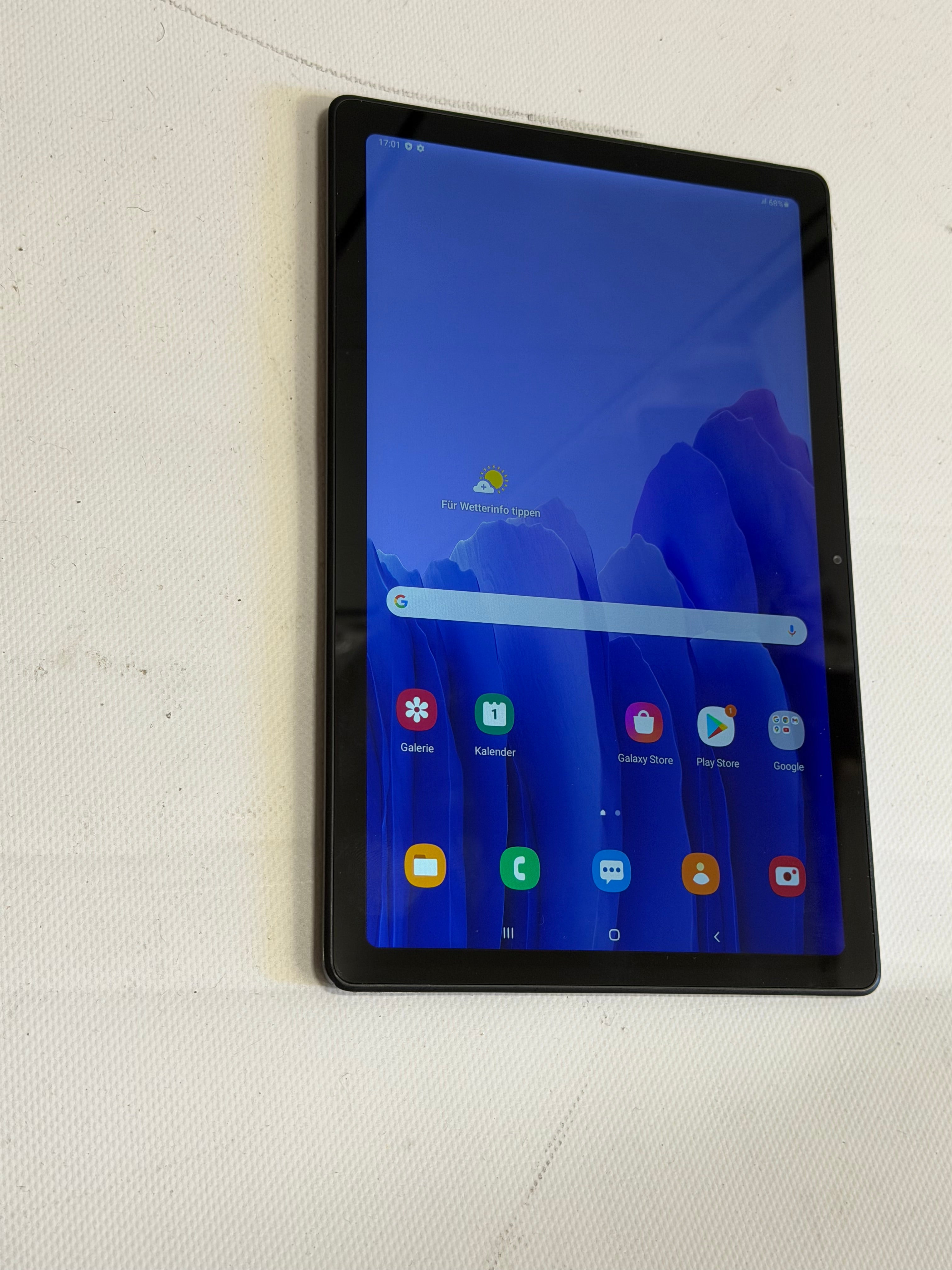 Samsung Galaxy Tab A7 – 3 GB RAM, 32 GB Speicher, mit SD-Karten-Steckplatz