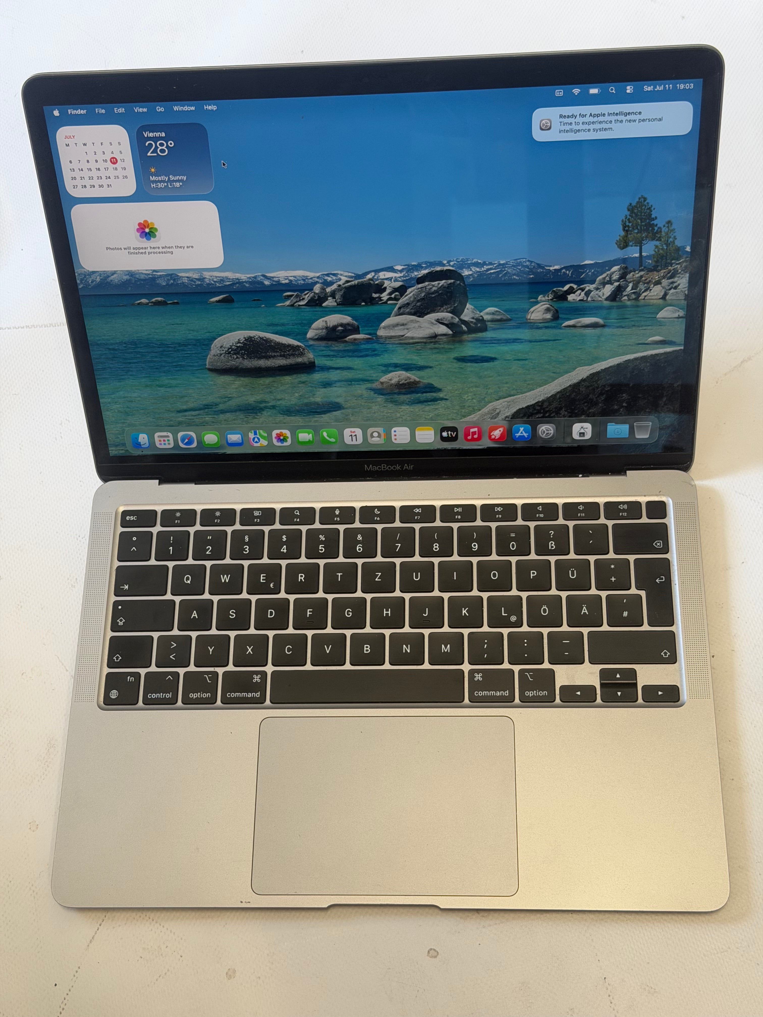 Apple MacBook Air M1 – 16 GB RAM, 256 GB SSD, 13,3" Retina Display