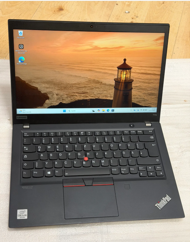 Lenovo ThinkPad T14s Gen 1 – Intel Core i5-10310U, 16 GB RAM, 256 GB SSD, 14" Full HD Touchscreen, Windows 11 Pro | 12 Monate Garantie
