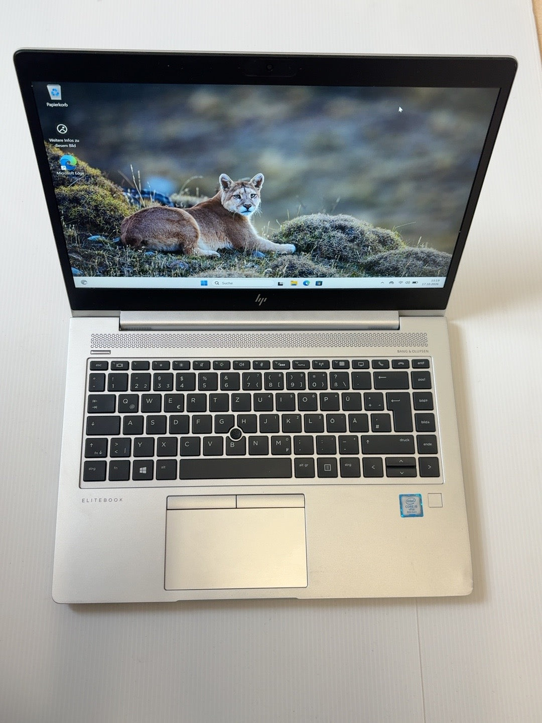 HP EliteBook 840 G5 – Intel Core i5-8350U, 8 GB RAM, 256 GB NVMe SSD, 14" Full HD, Windows 11 Pro | 12 Monate Garantie