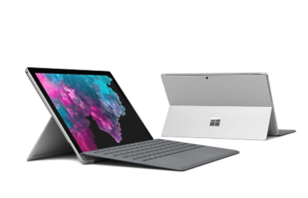 Microsoft Surface Pro 6 – Intel Core i5-8350U, 8 GB RAM, 256 GB SSD, 12.3" Touchscreen, Silber, Windows 11 Pro